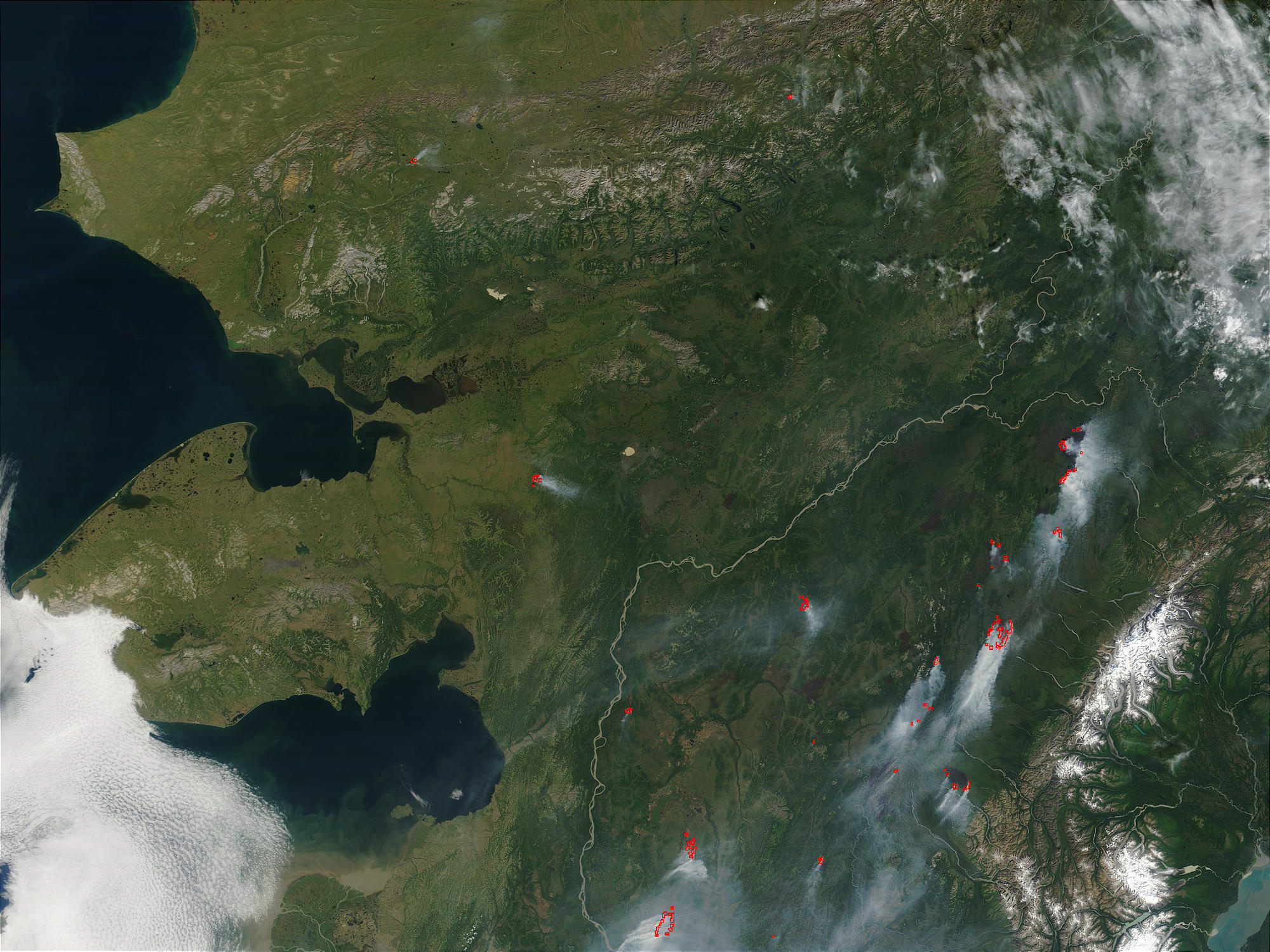 Fires in Central Alaska - related image preview