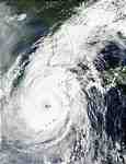 Typhoon Rusa (21W) south of Korea - selected image
