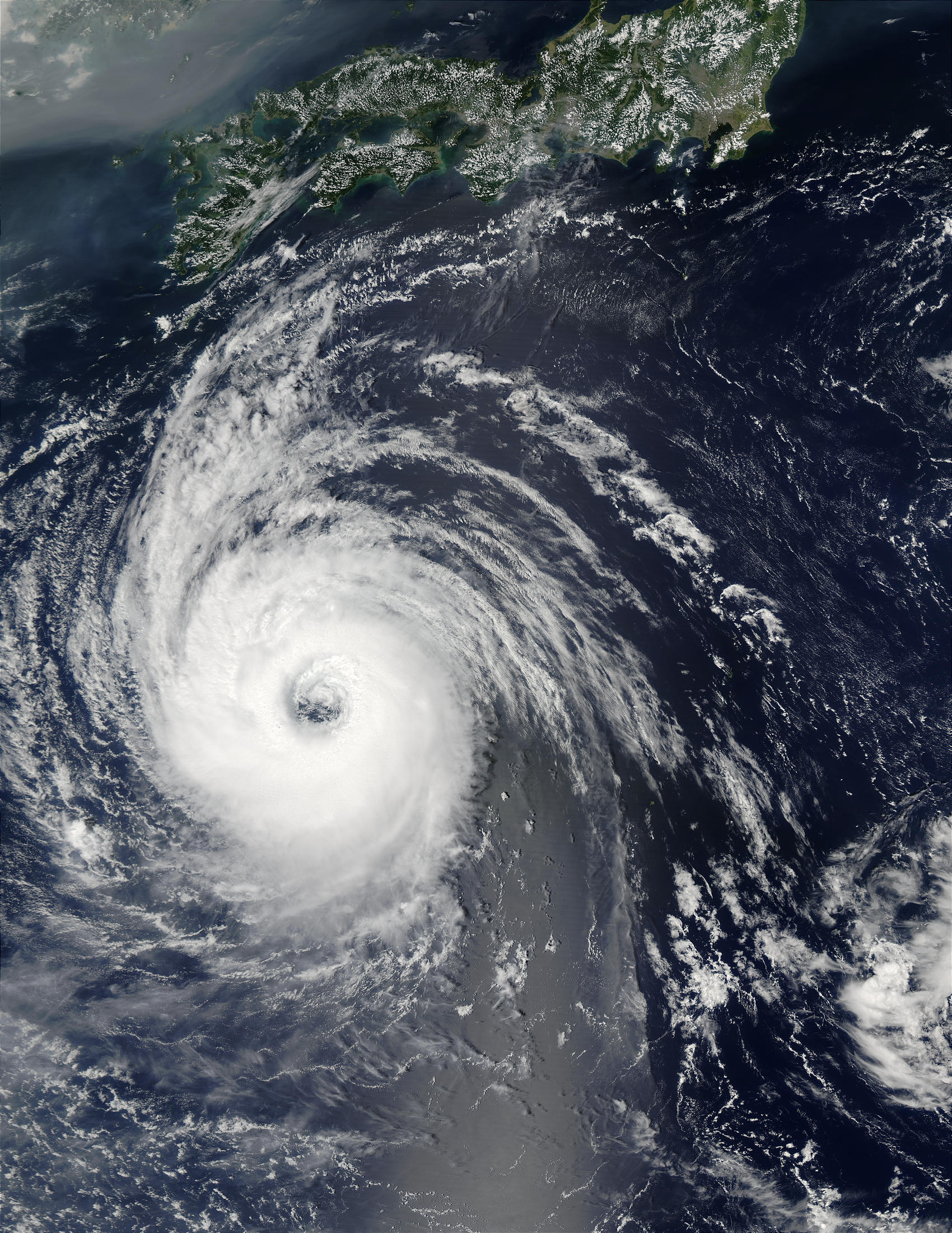Typhoon Sinlaku (22W) south of Japan - related image preview