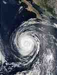 Hurricane Hernan (10E) off Baja California - selected image