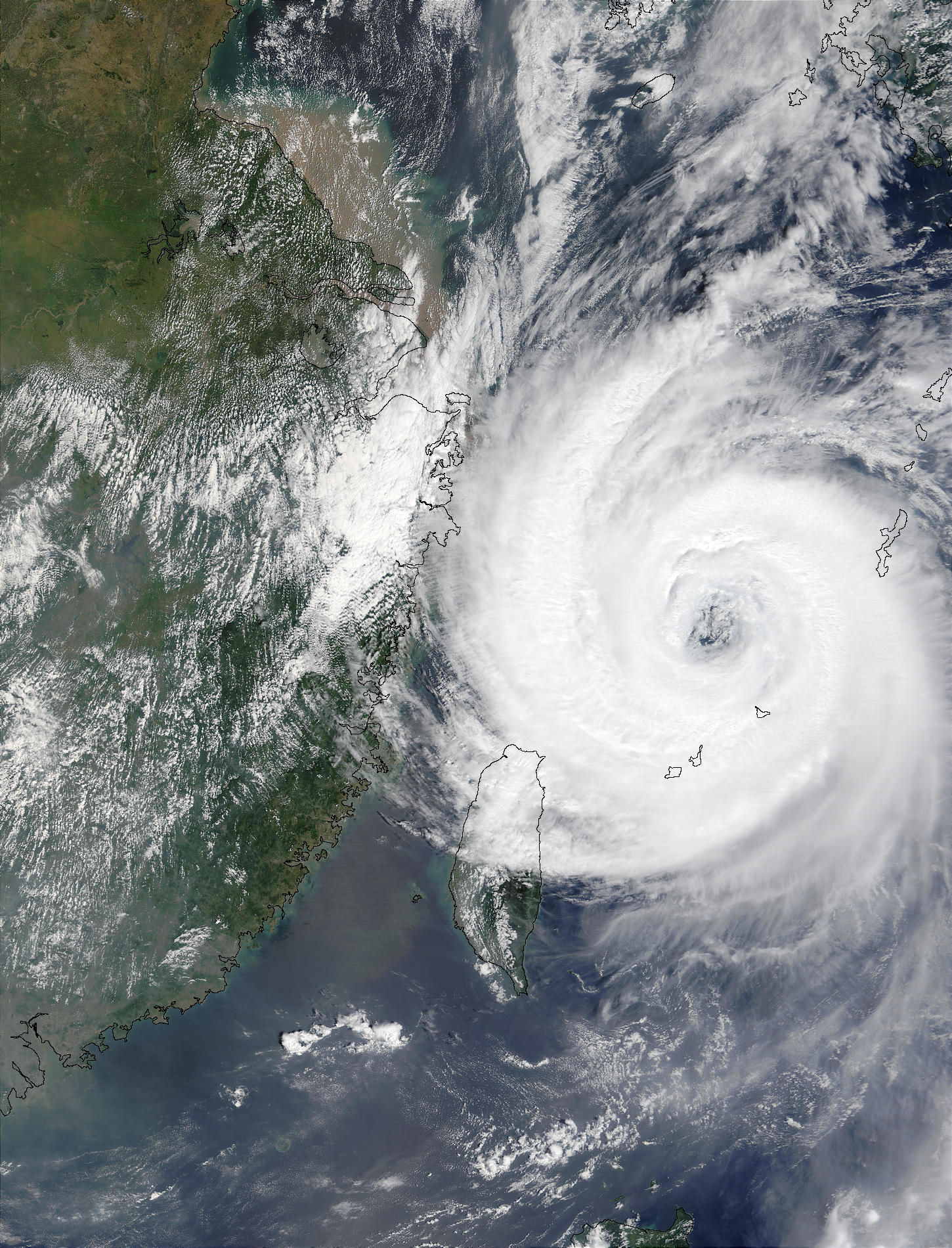 Typhoon Sinlaku (22W) off China - related image preview