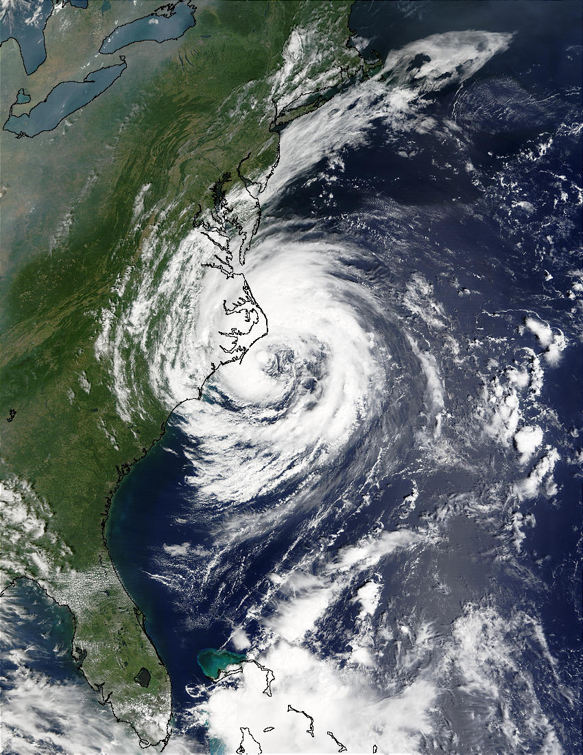 Tropical Storm Gustav off North Carolina - related image preview