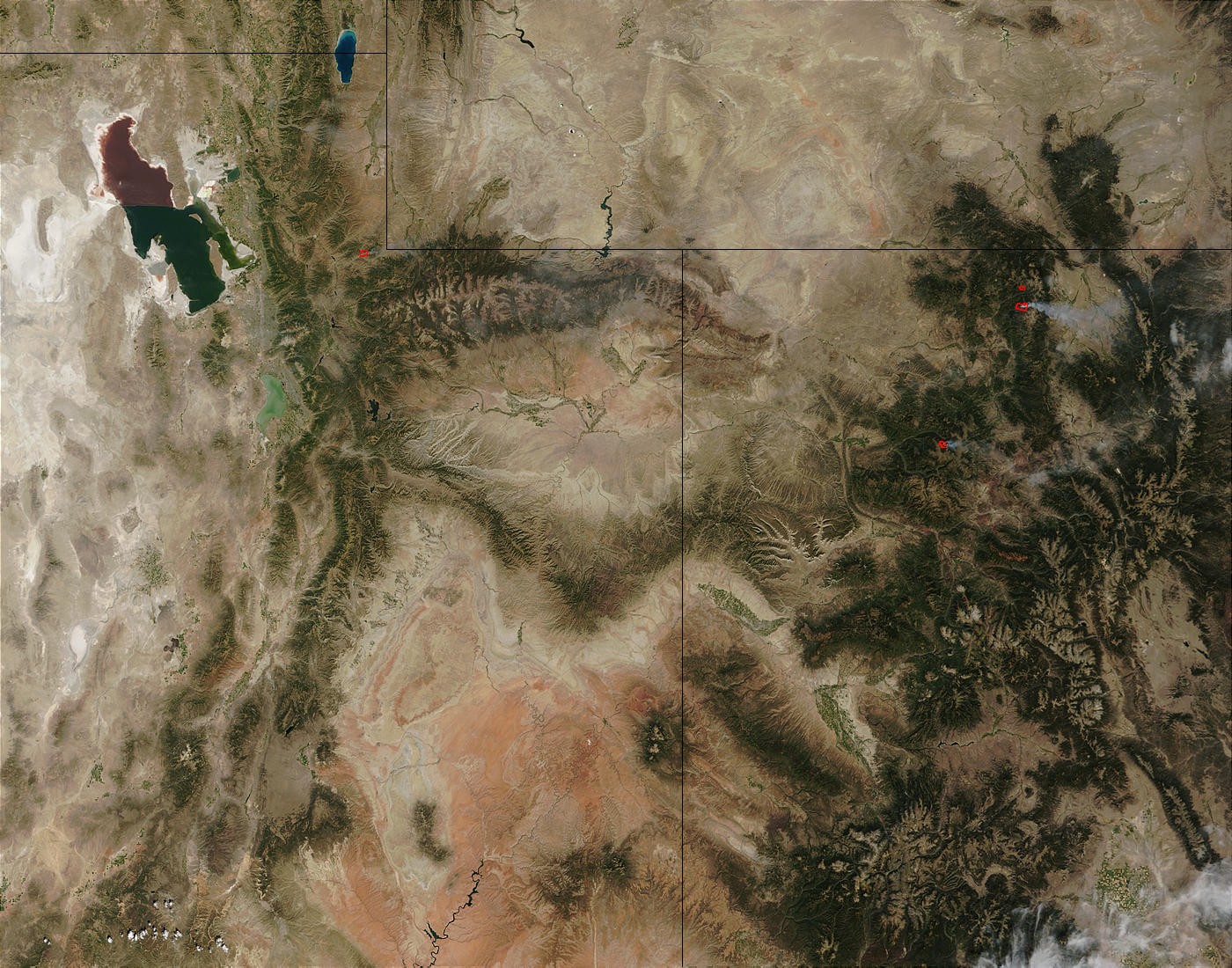 Fires in Colorado and Utah - related image preview