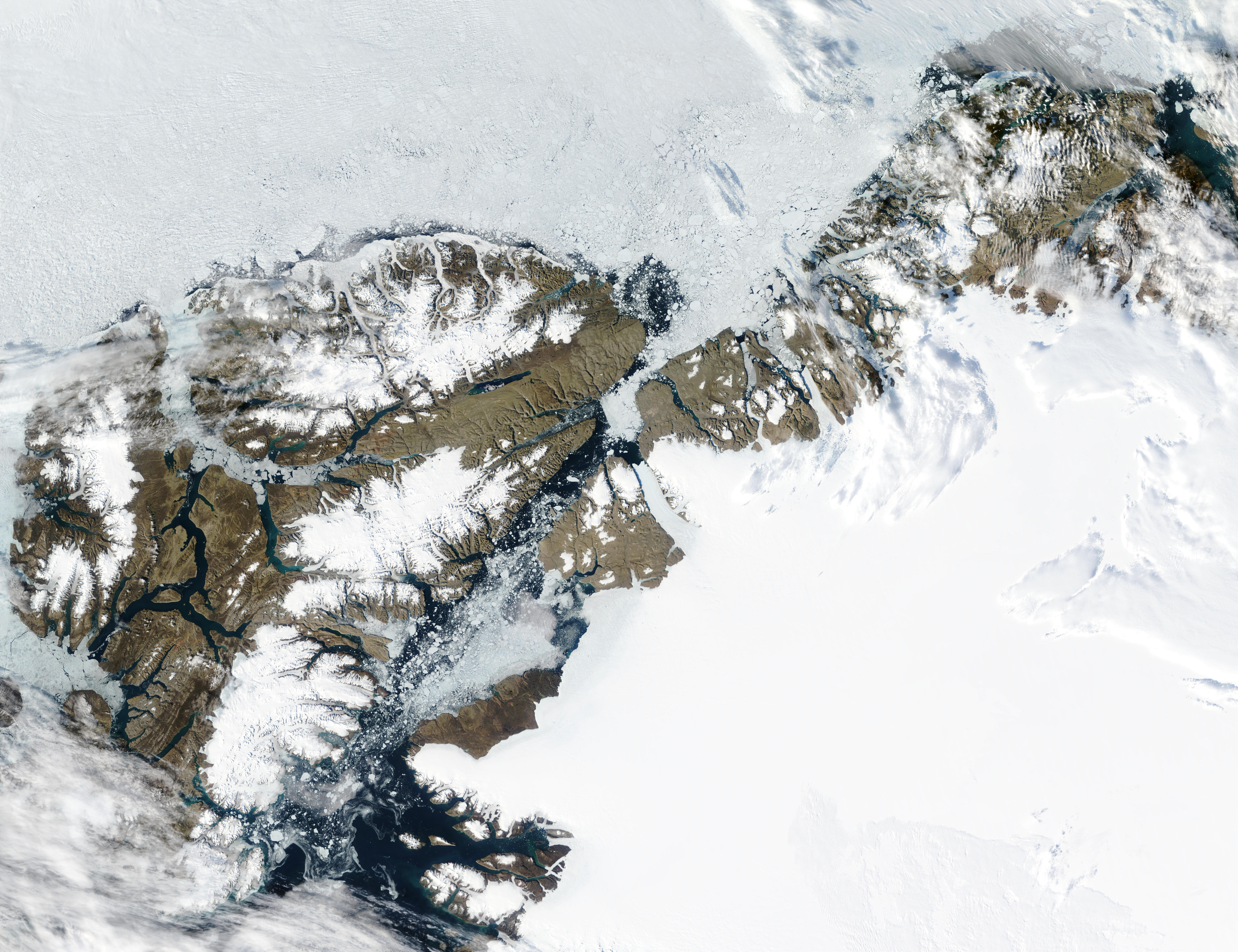 Ellesmere Island (Canada) and Greenland North Coast - related image preview