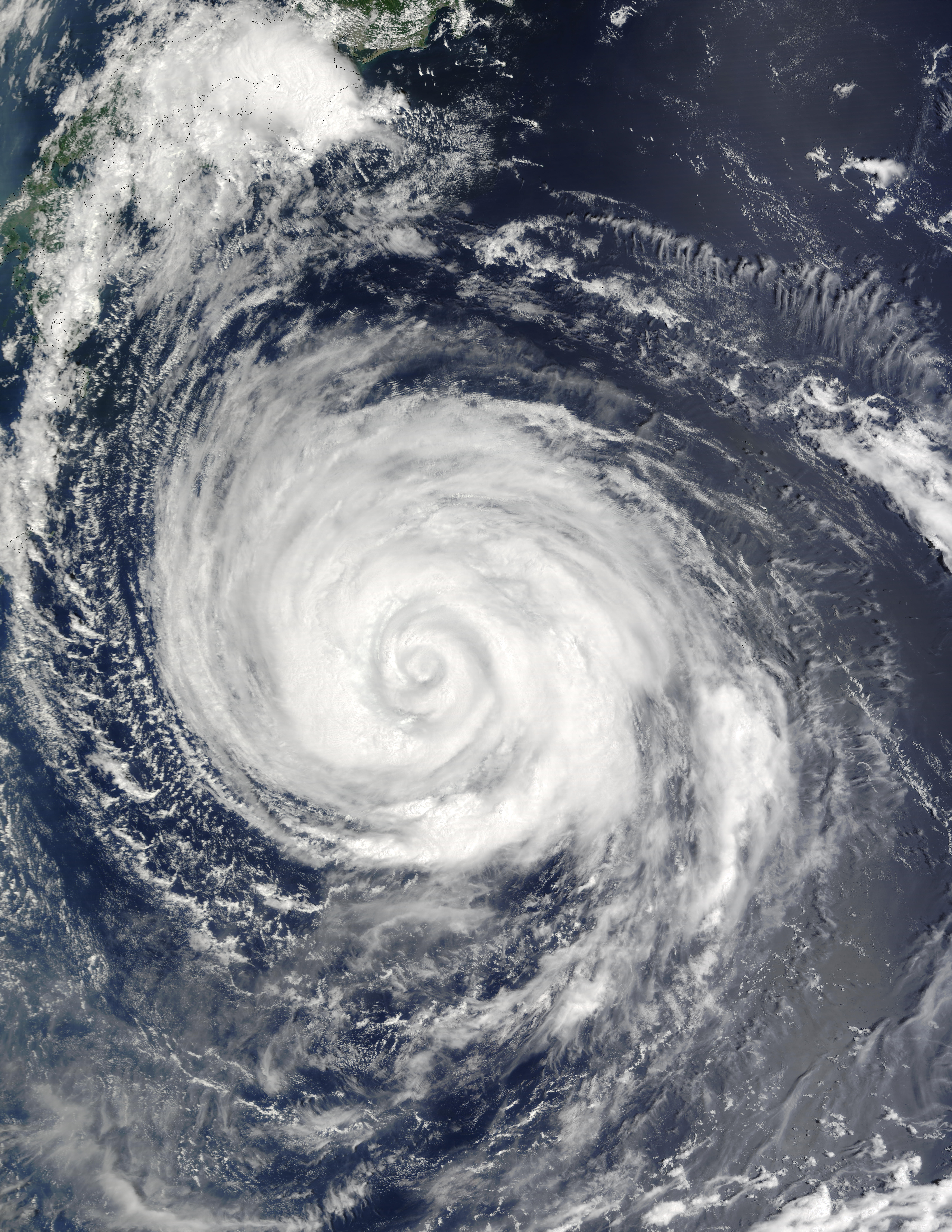 Typhoon Rusa (21W) south of Japan - related image preview