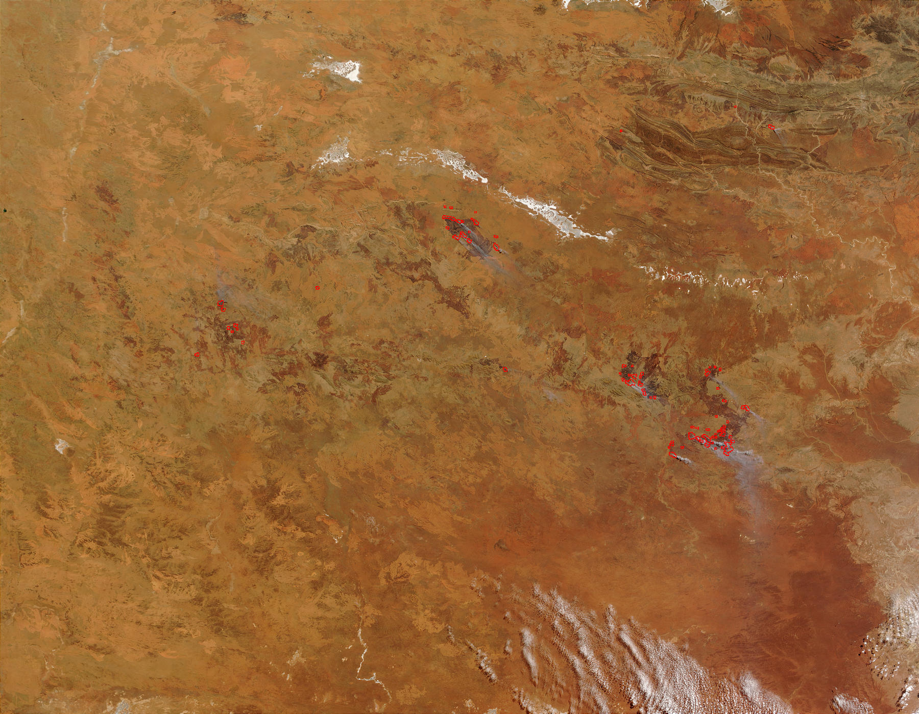 Fires in Central Australia - related image preview