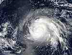 Typhoon Higos over Mariana Islands, Pacific Ocean - selected image