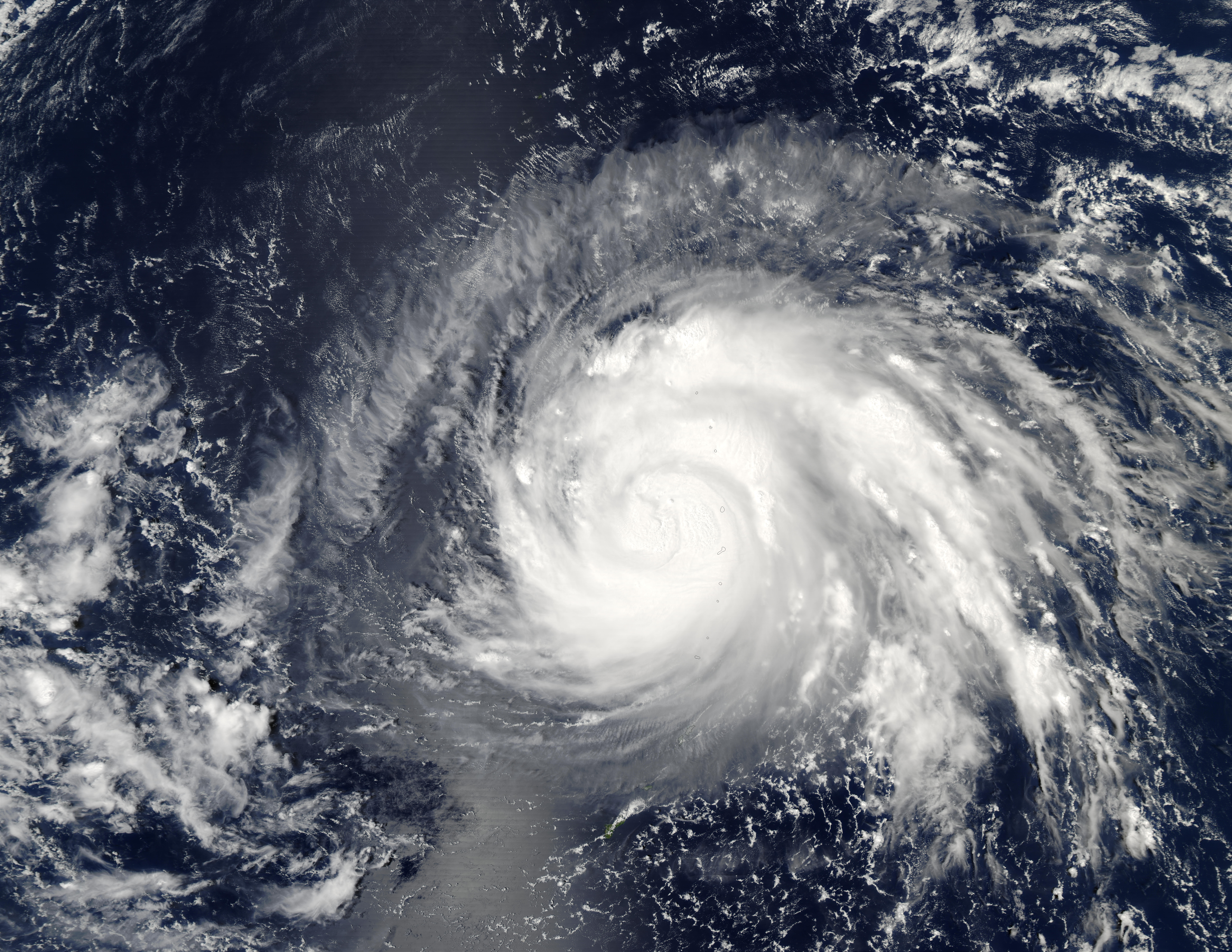 Typhoon Higos over Mariana Islands, Pacific Ocean - related image preview