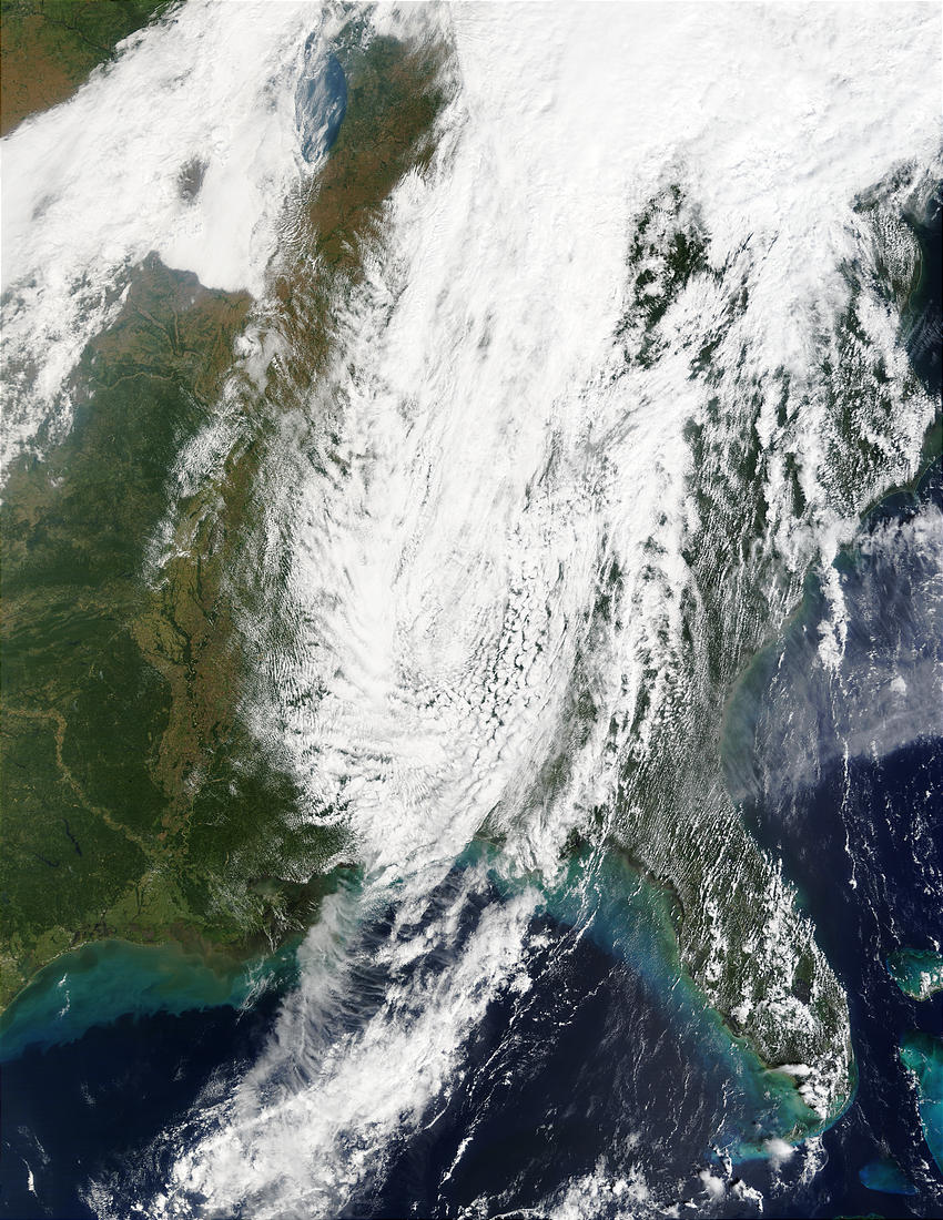 Remnants of Tropical Storm Isidore over Eastern United States - related image preview
