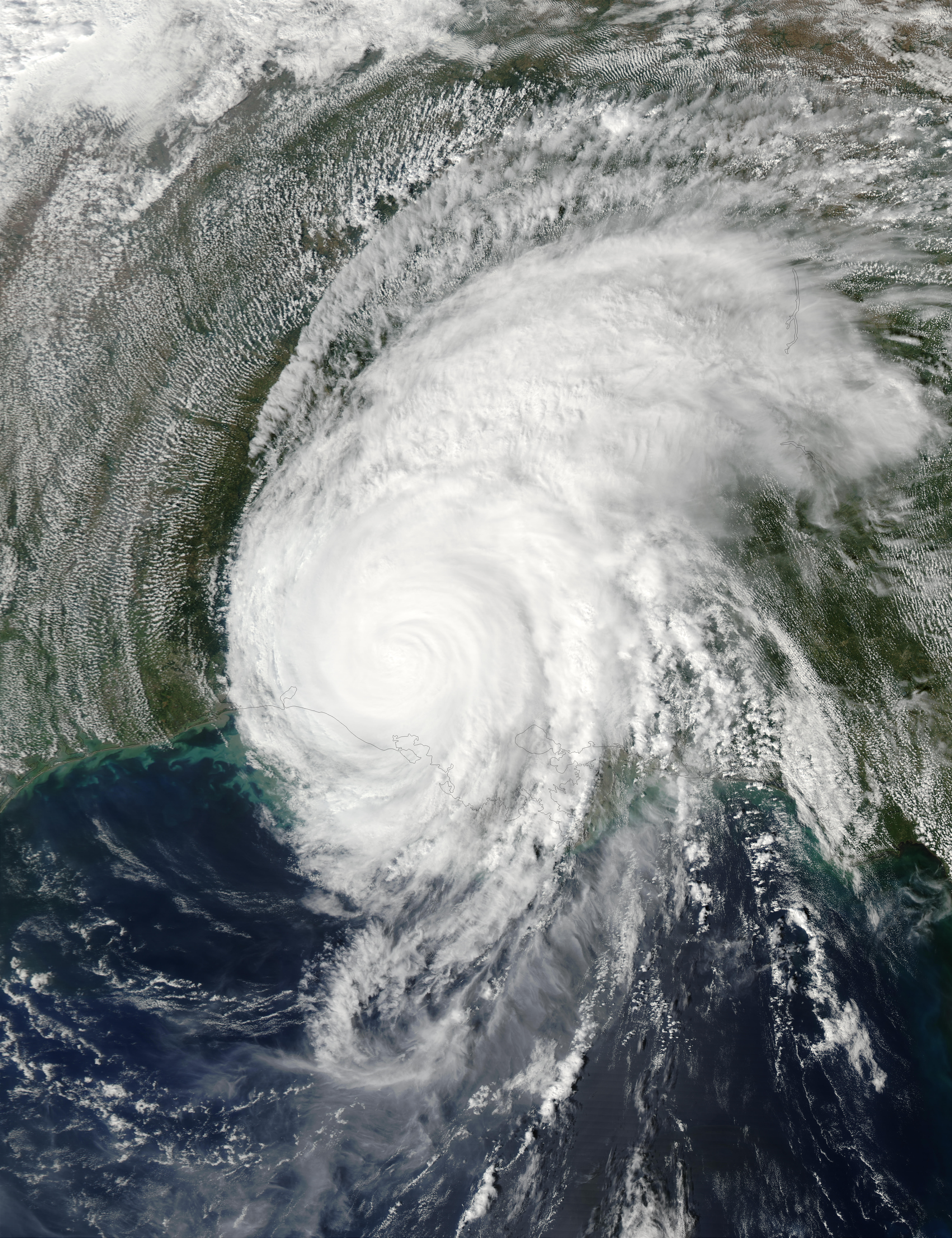 Hurricane Lili over Louisiana - related image preview