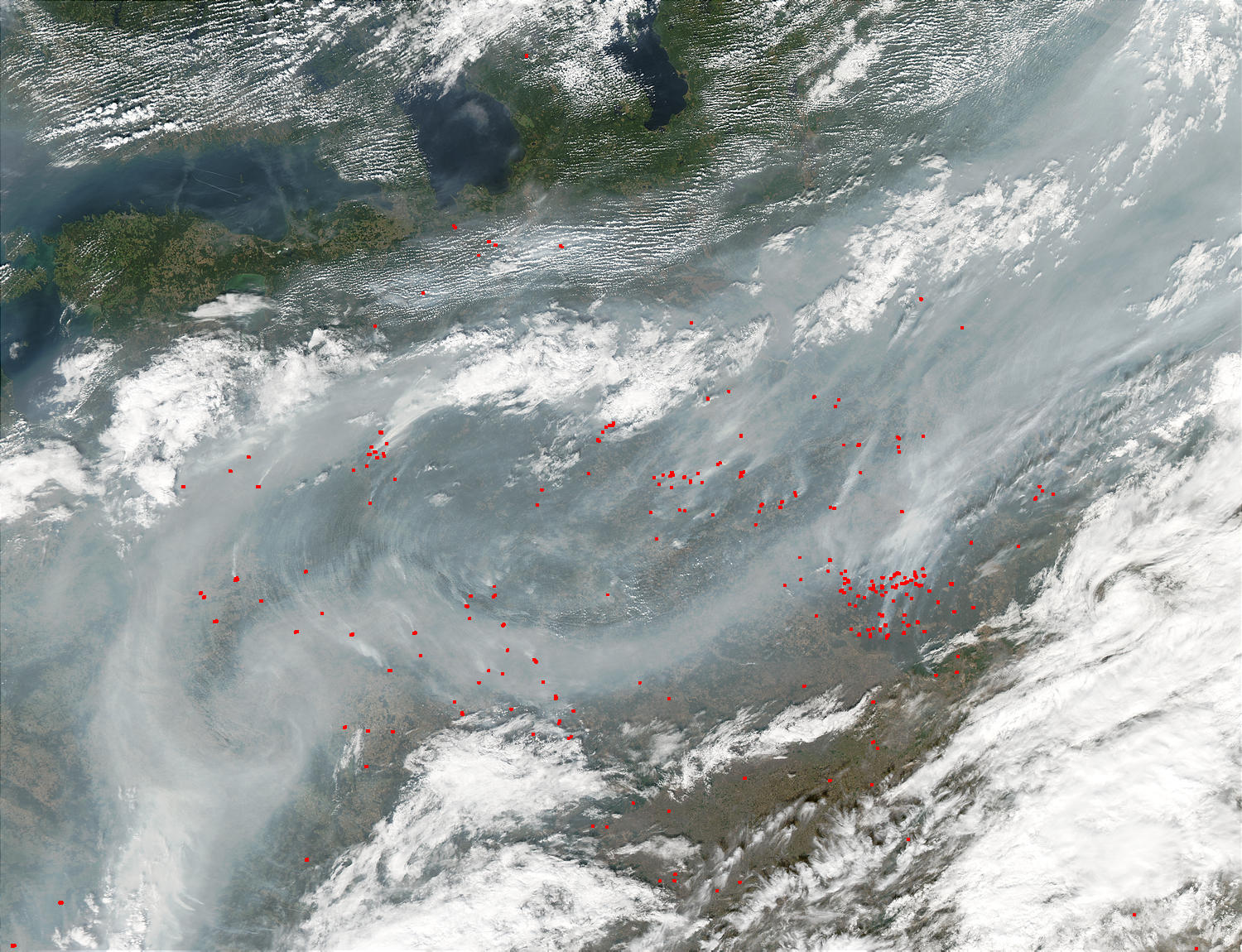 Fires and smoke in Russia and Belarus - related image preview