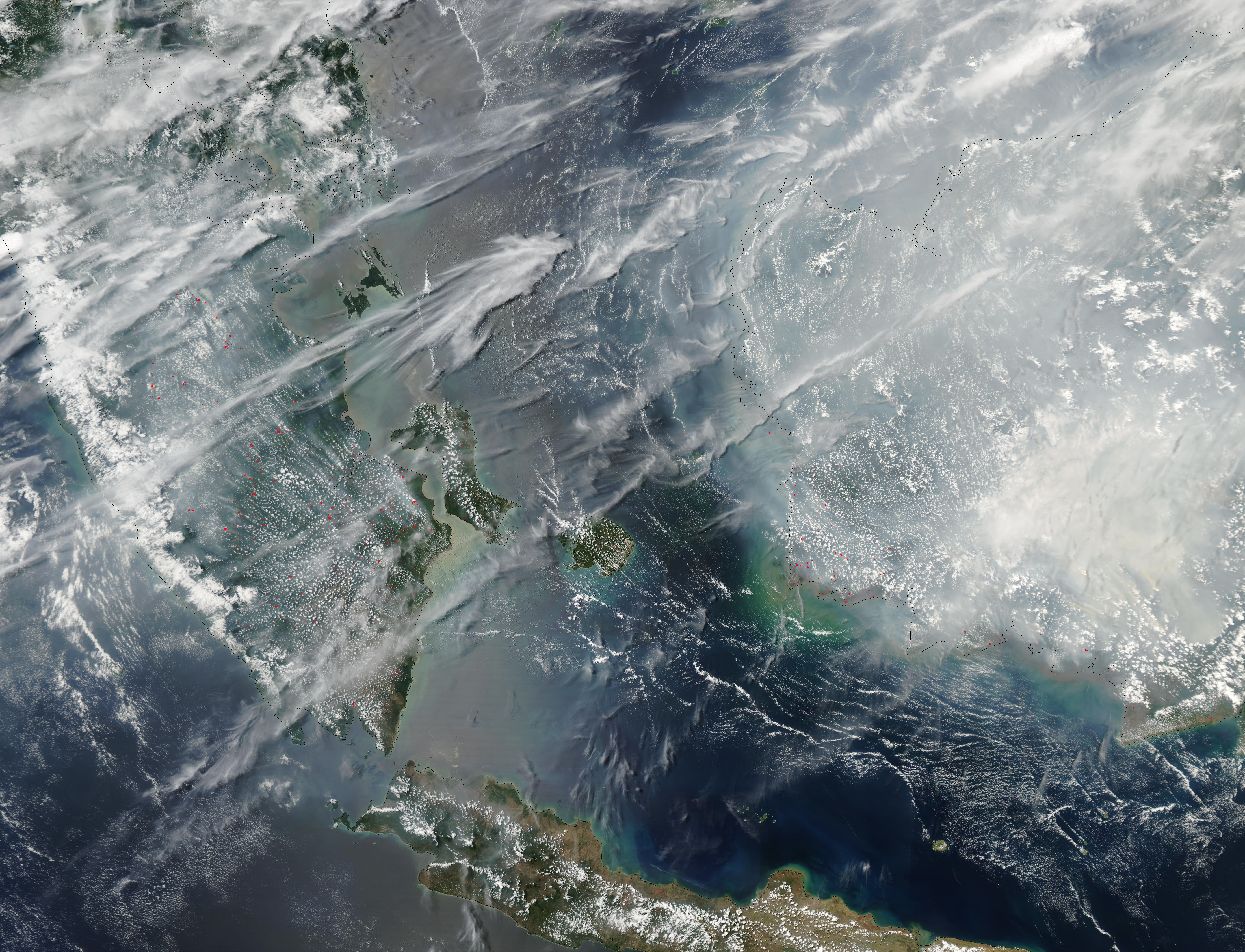 Fires and smoke in Malaysia and Borneo - related image preview