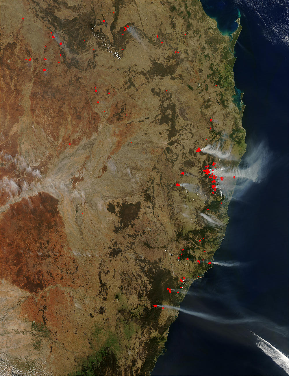 Fires in Queensland and New South Wales, Australia - related image preview