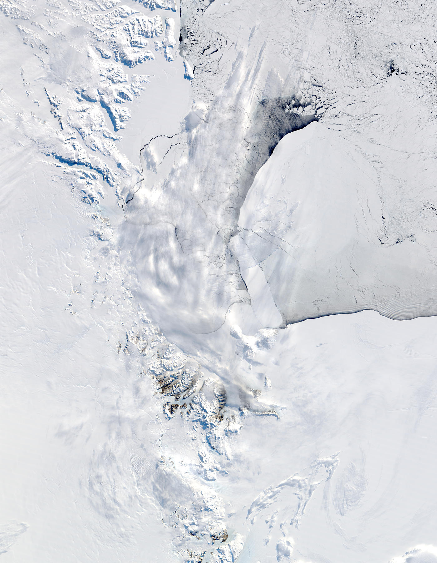 C-16, C-19 and B-15A icebergs in the Ross Sea, Antarctica - related image preview