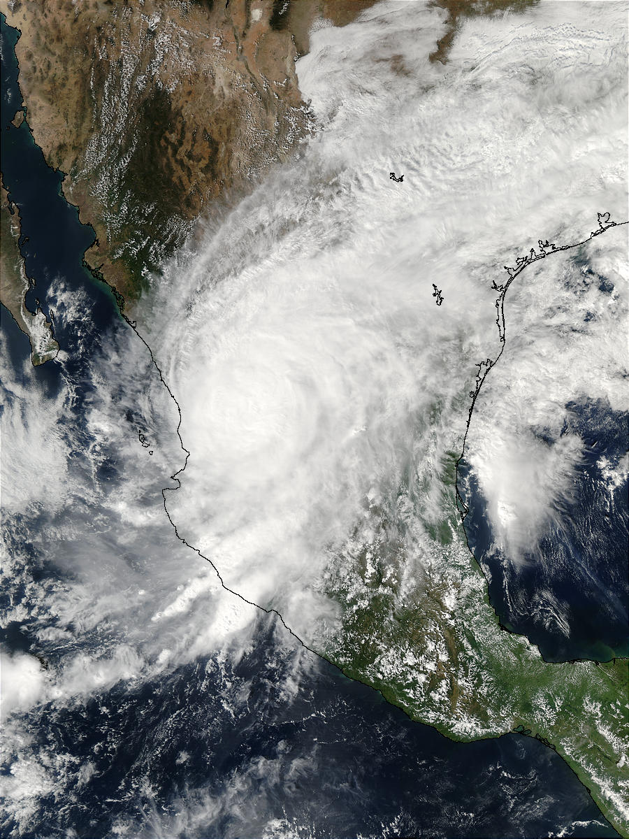 Hurricane Kenna over Mexico - related image preview