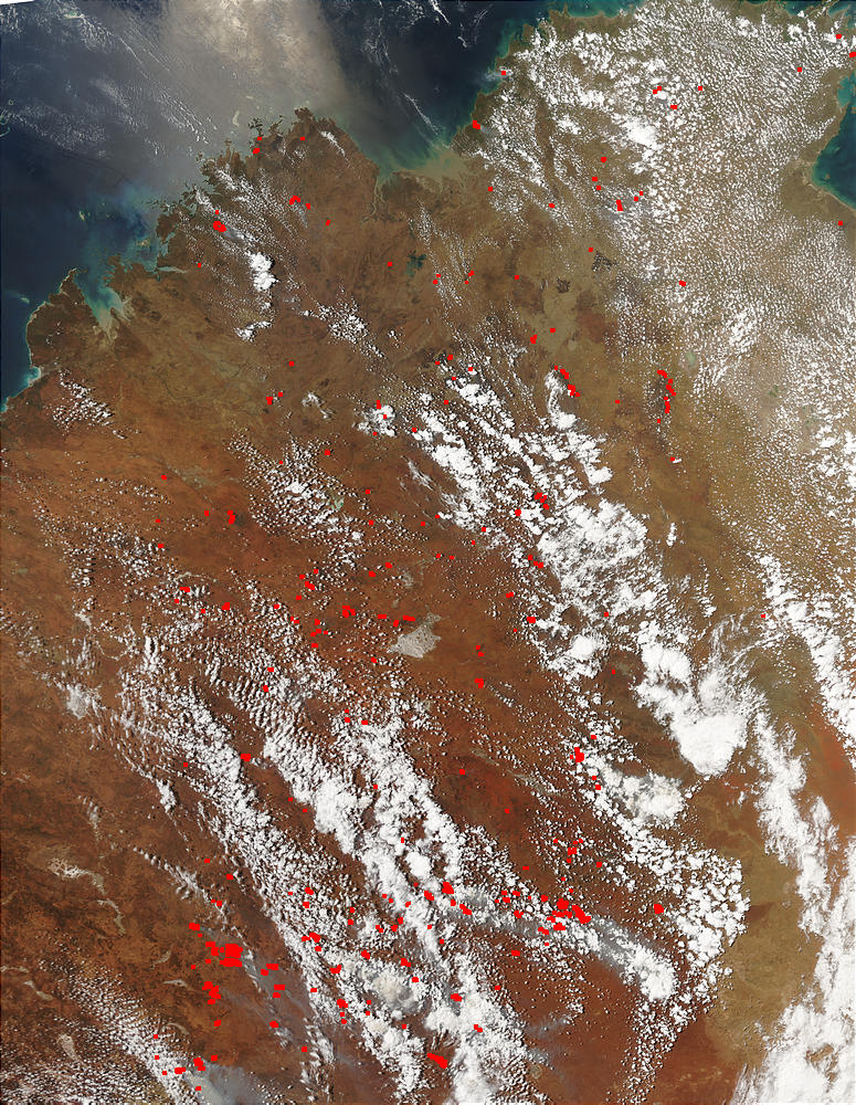 Fires in Northern and Central Australia - related image preview