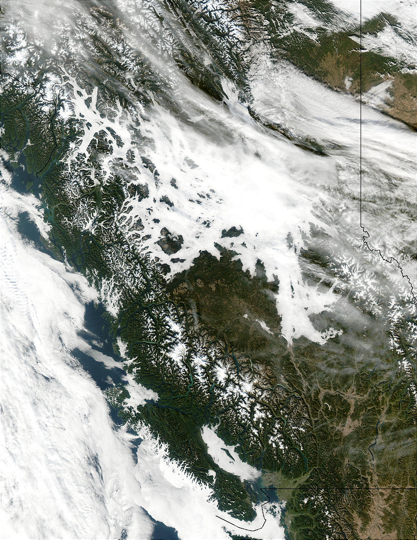 Fog in the Rockies Valleys, British Columbia - related image preview