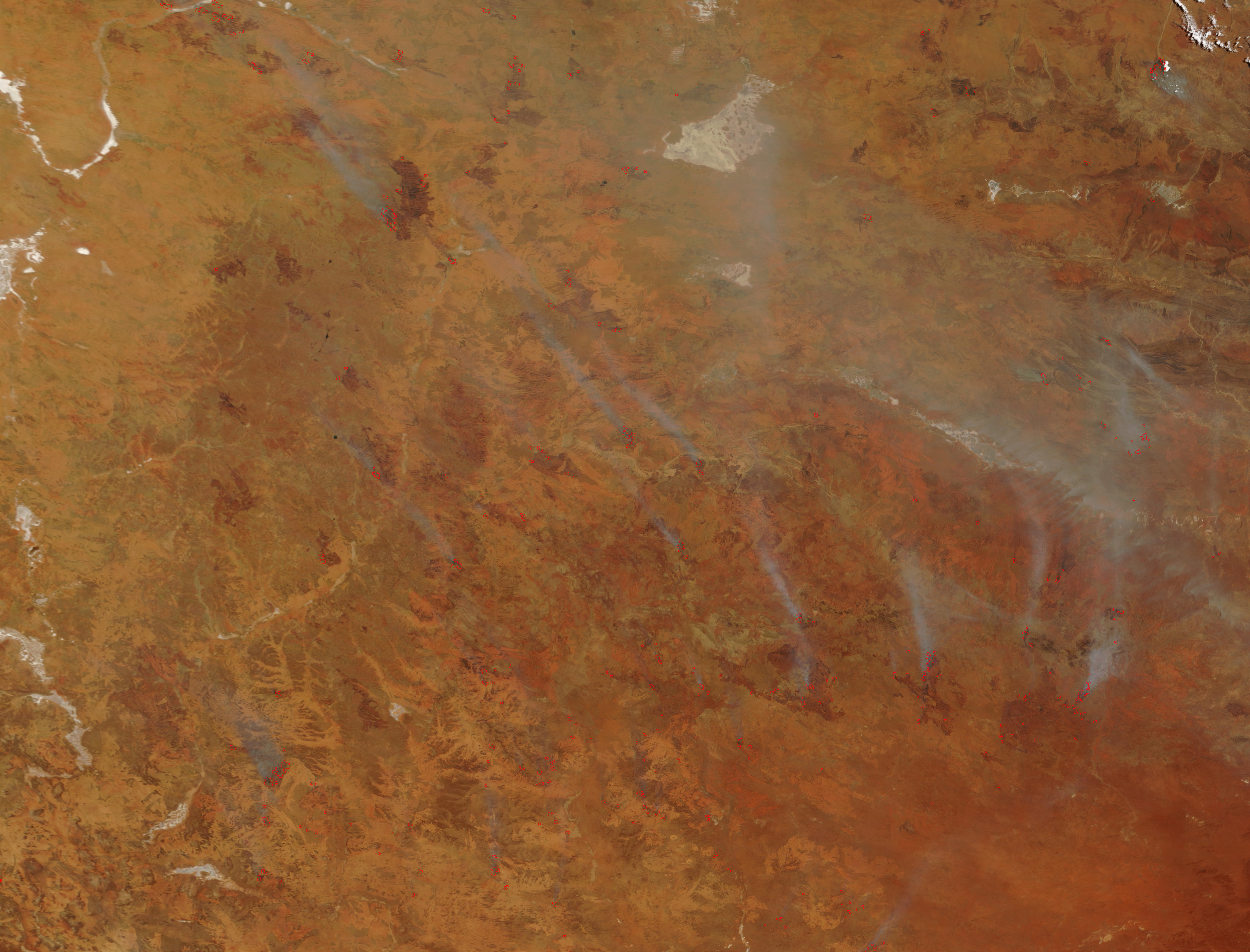 Fires in Central Western Australia - related image preview