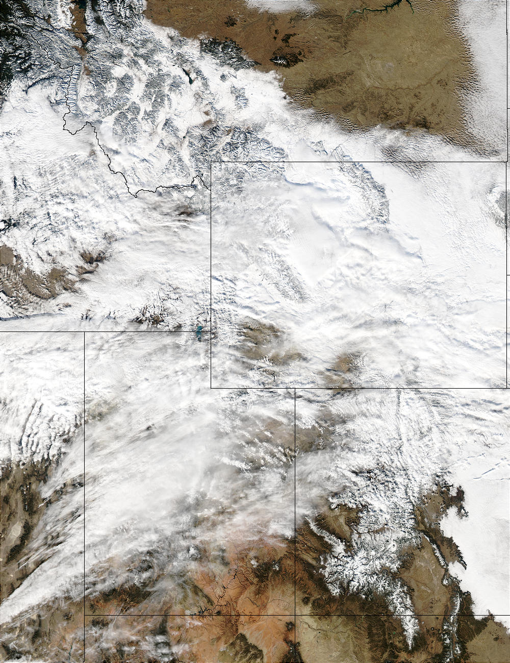 Snow in Western United States - related image preview