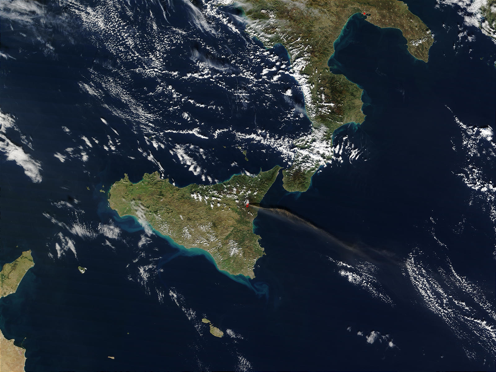 Eruption of Mt. Etna in Sicily - related image preview