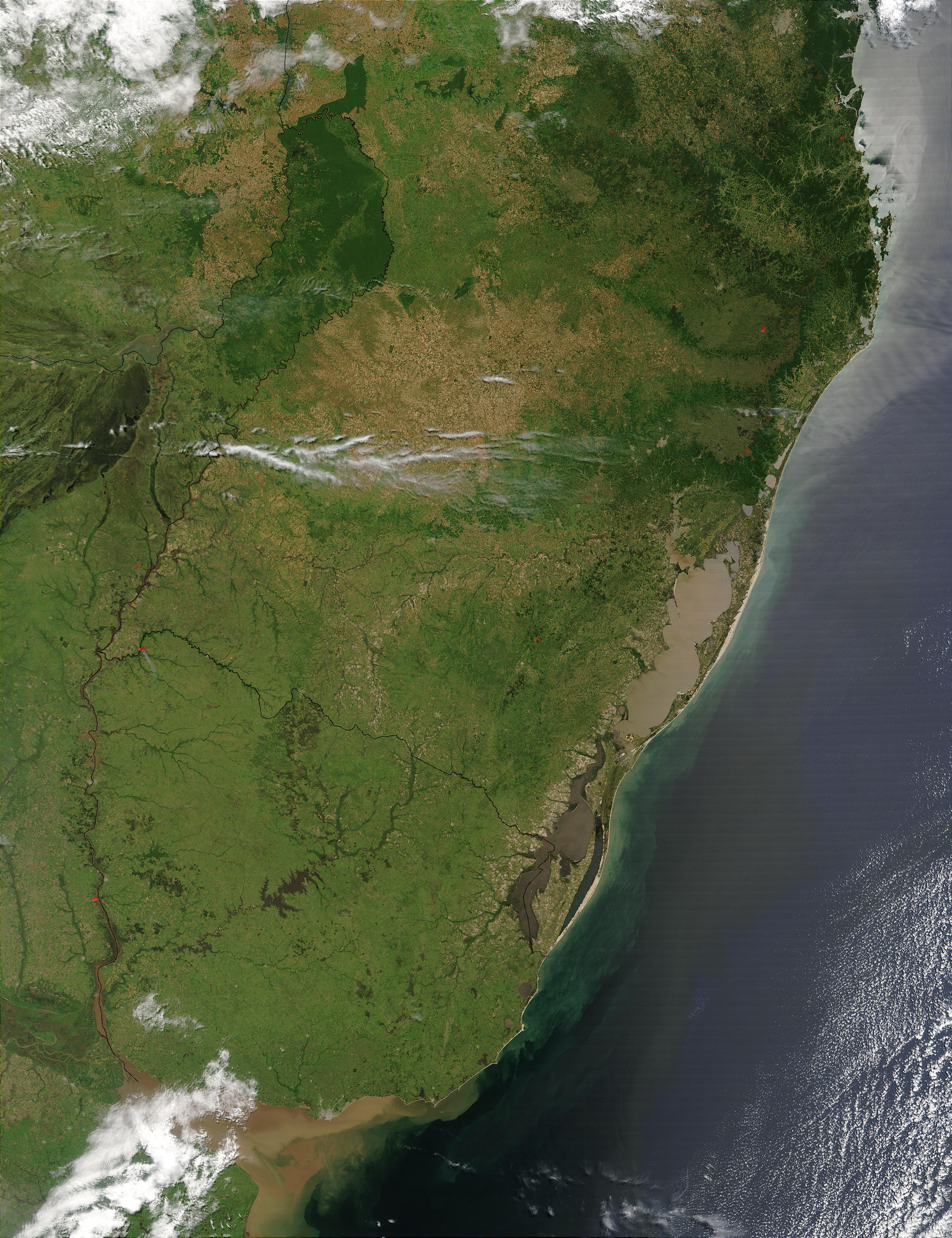 Southernmost Brazil and Uruguay - related image preview