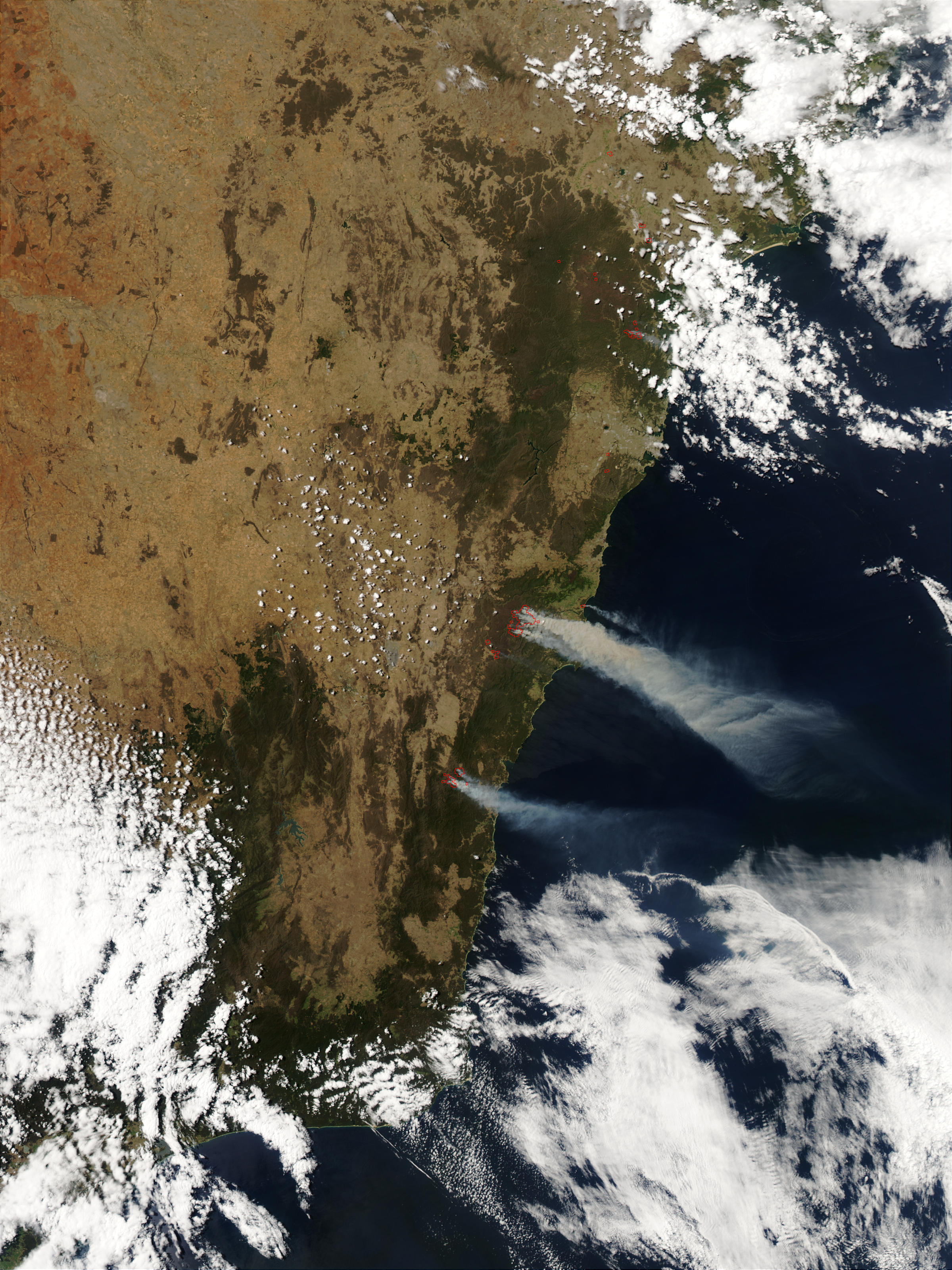 Fires in southeast Australia - related image preview