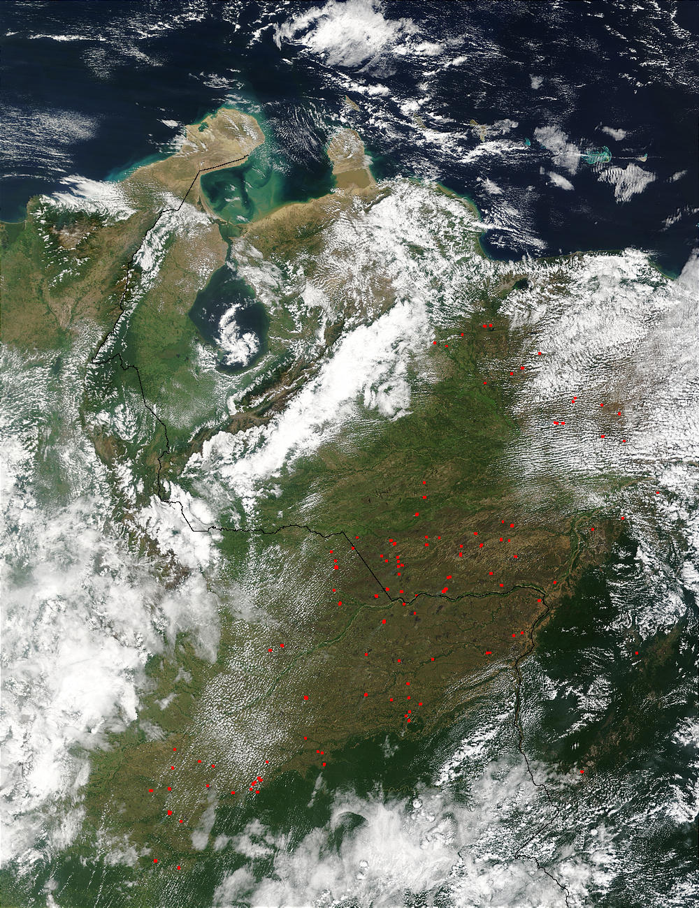Fires in Venezuela and Colombia - related image preview