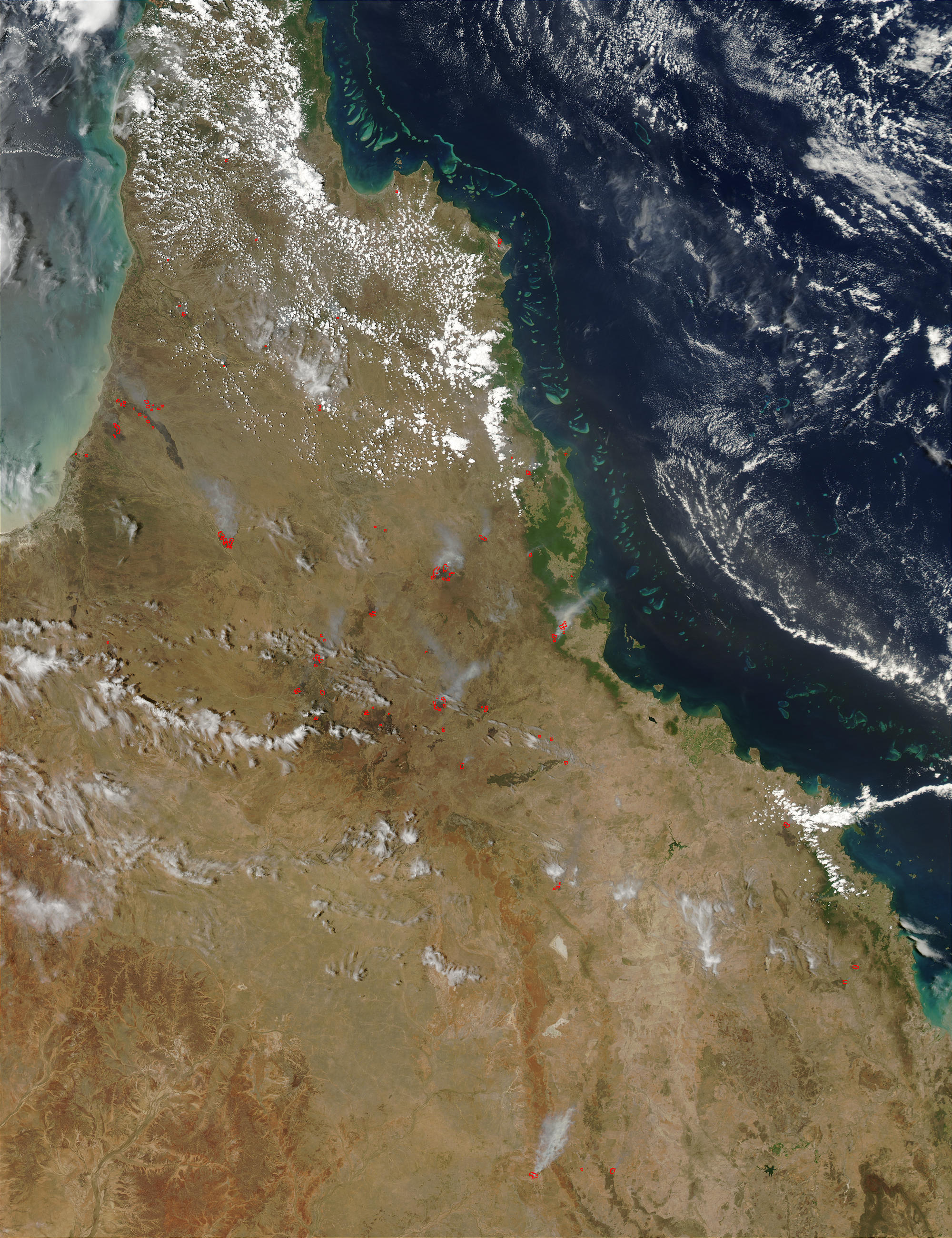 Fires in Northeastern Australia - related image preview