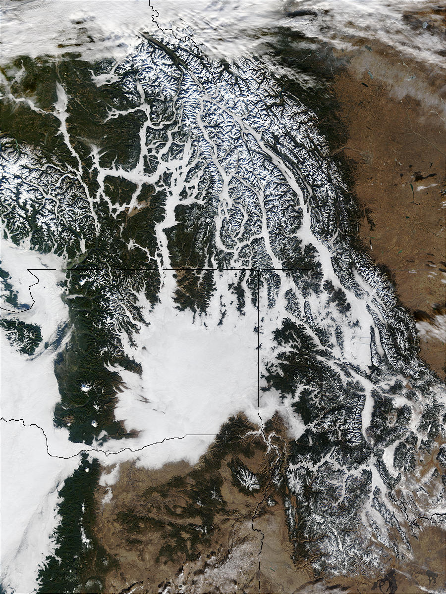 Fog in the Rockies Valleys and Washington - related image preview