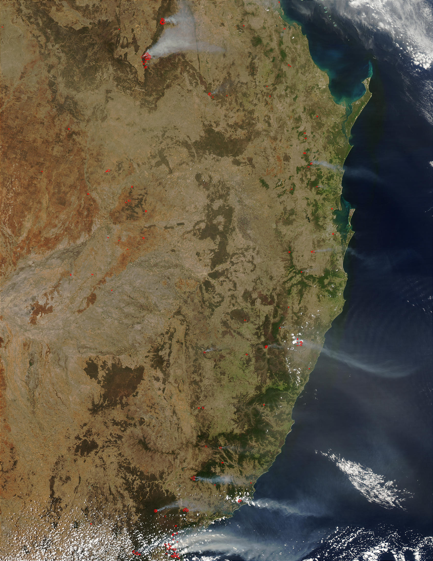 Fires in Eastern Australia - related image preview