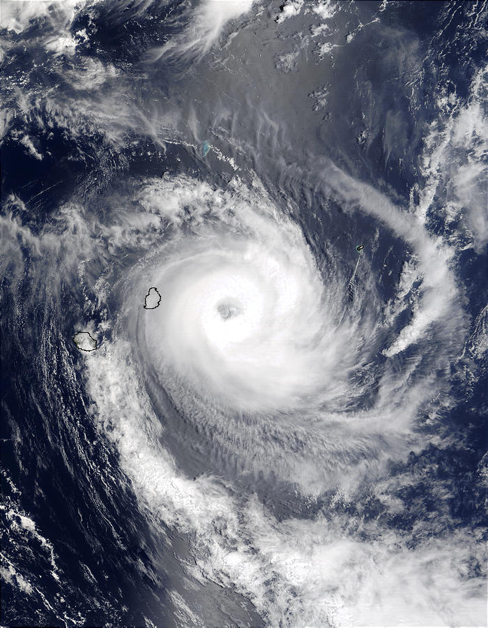 Tropical Cyclone Crystal (05S) east of Mauritius, Indian Ocean - related image preview