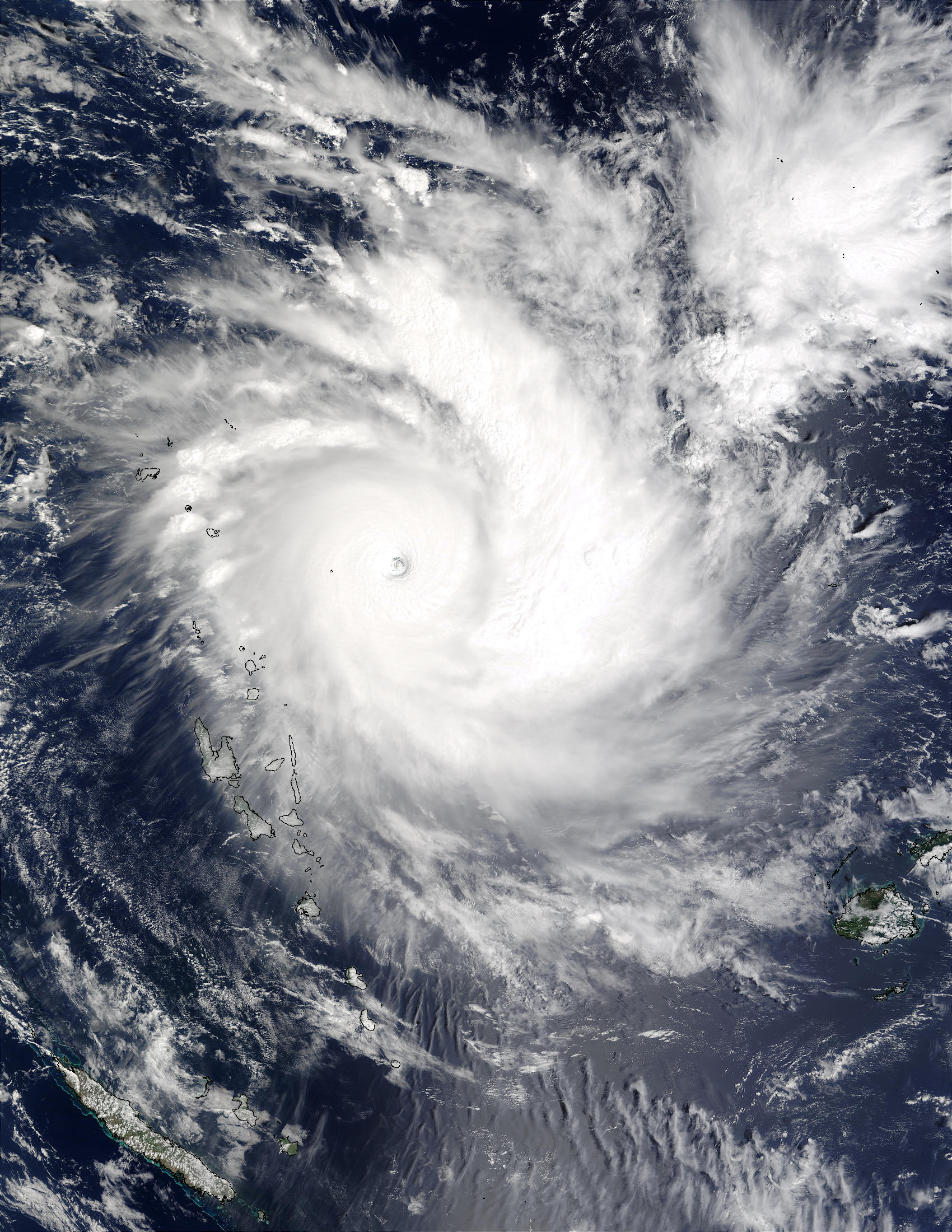 Tropical Cyclone Zoe (06P) northeast of Vanuatu, South Pacific Ocean - related image preview