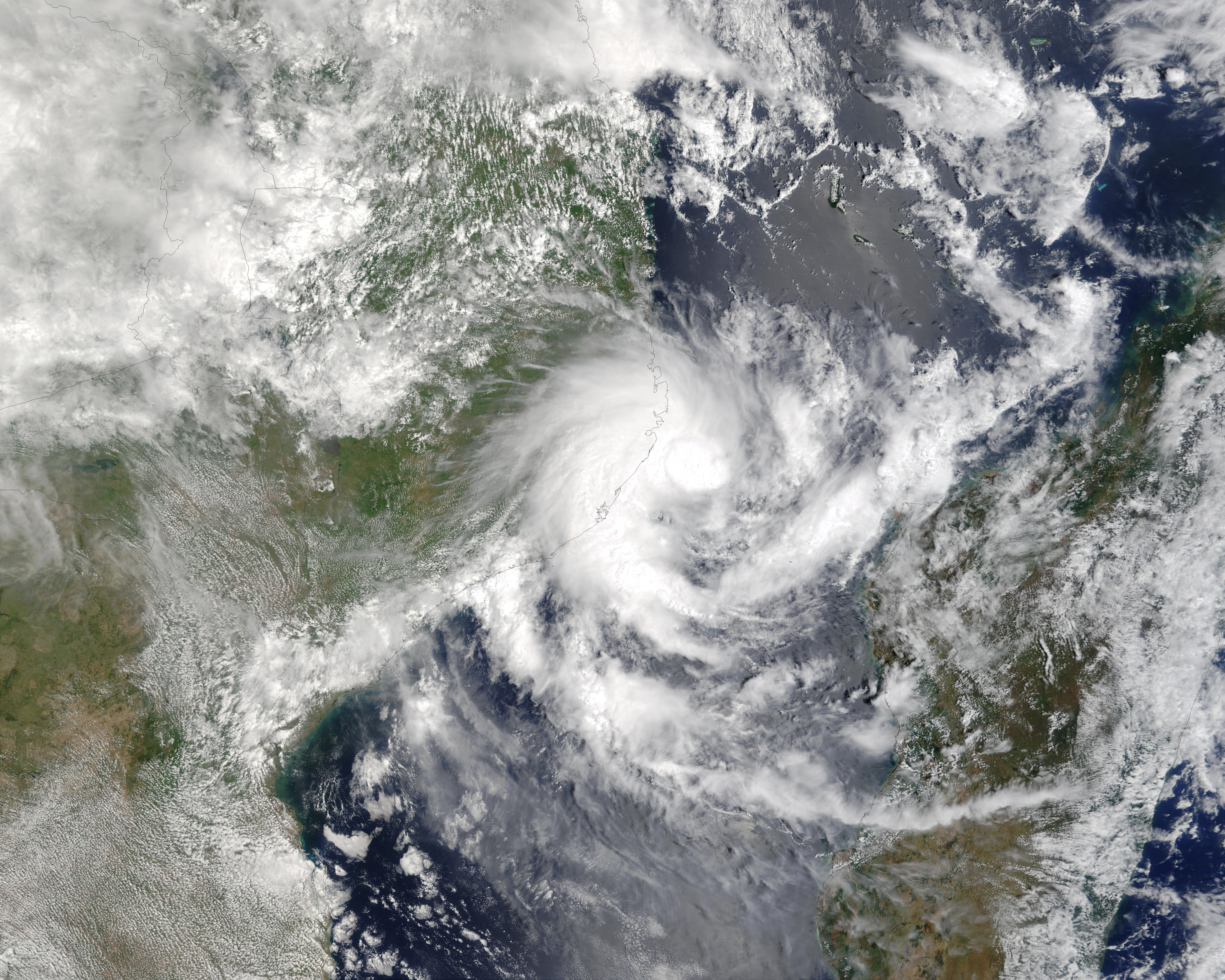 Tropical Cyclone 08S off Mozambique - related image preview