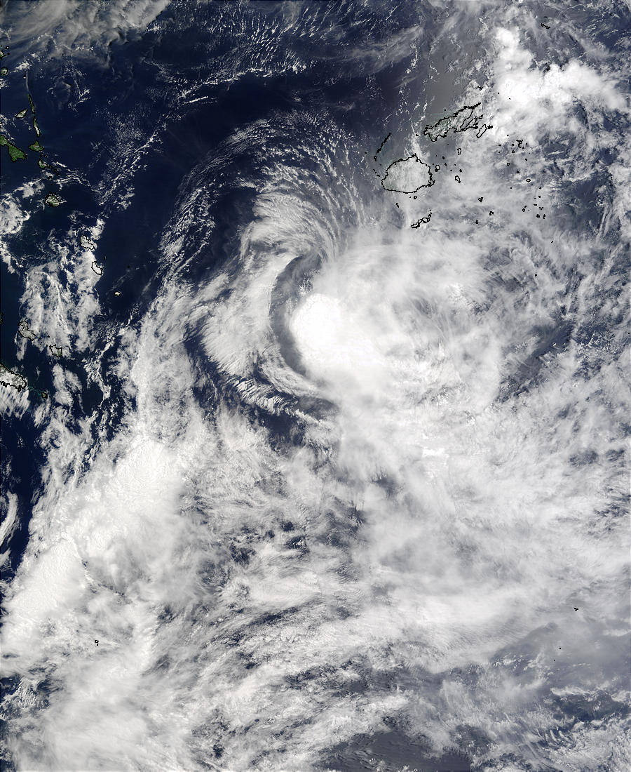 Tropical Cyclone Zoe (06P) south of Fiji Islands, South Pacific Ocean - related image preview