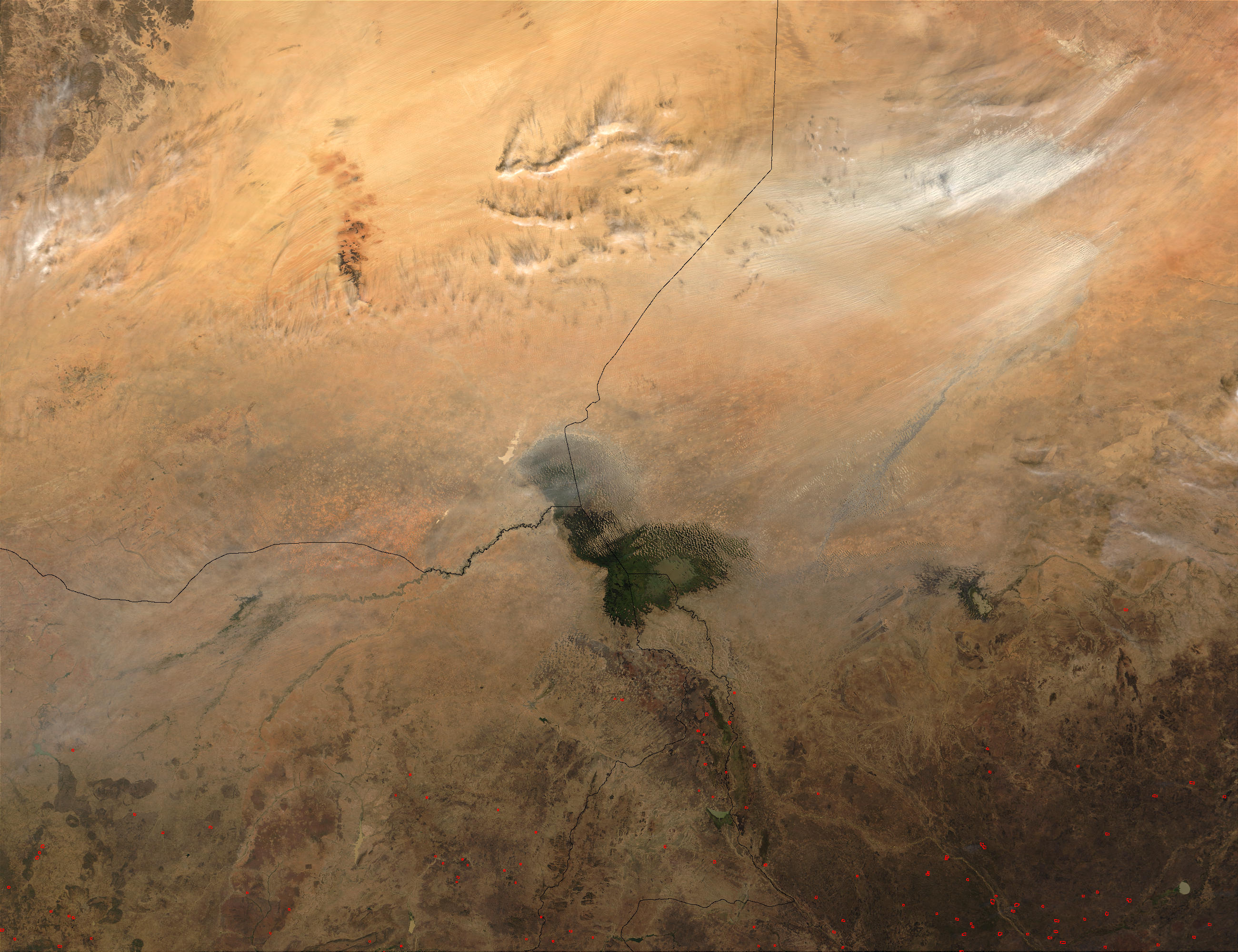 Dust storm in Chad - related image preview