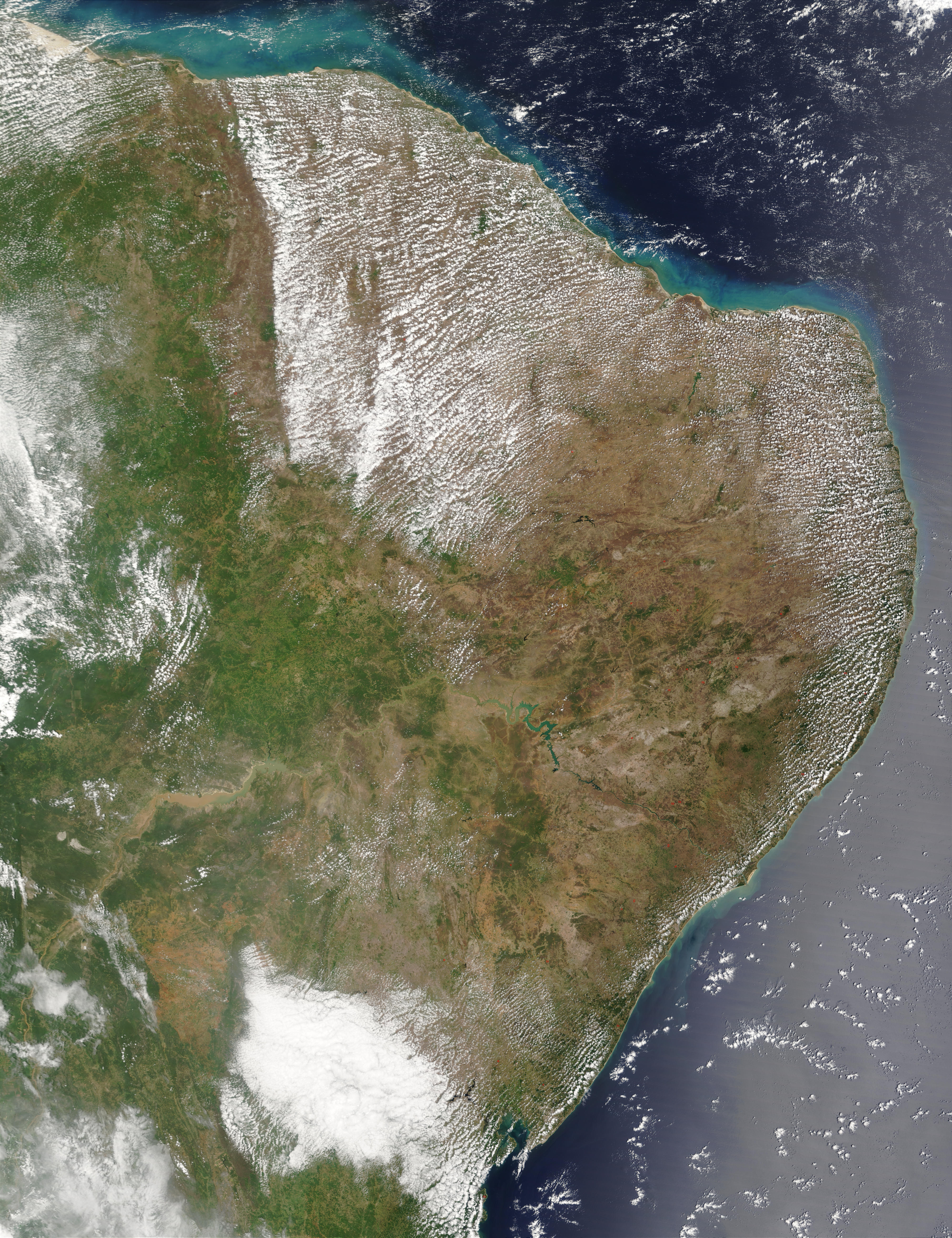 Fires in eastern Brazil - related image preview