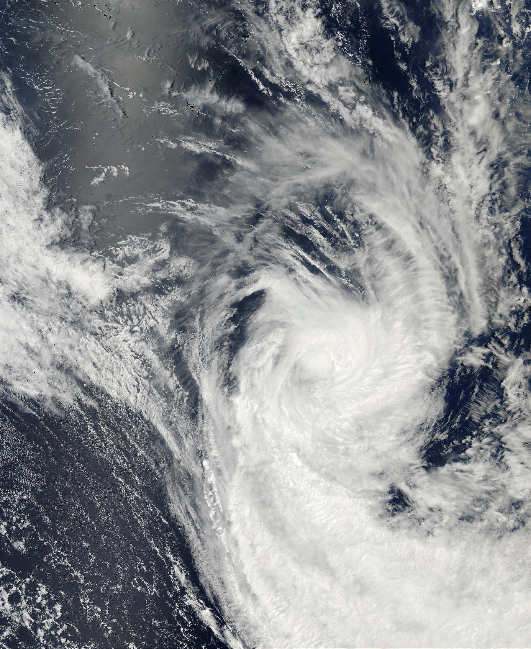 Tropical Cyclone Ami (10P) south of Tonga Islands, Pacific Ocean - related image preview