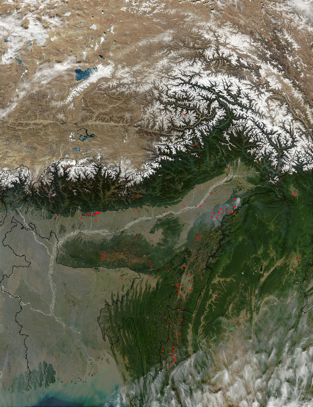 Fires in eastern India - related image preview