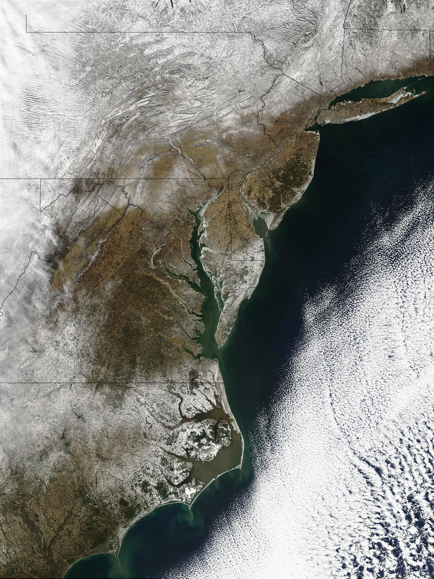 Snow in Mid-Atlantic United States - related image preview