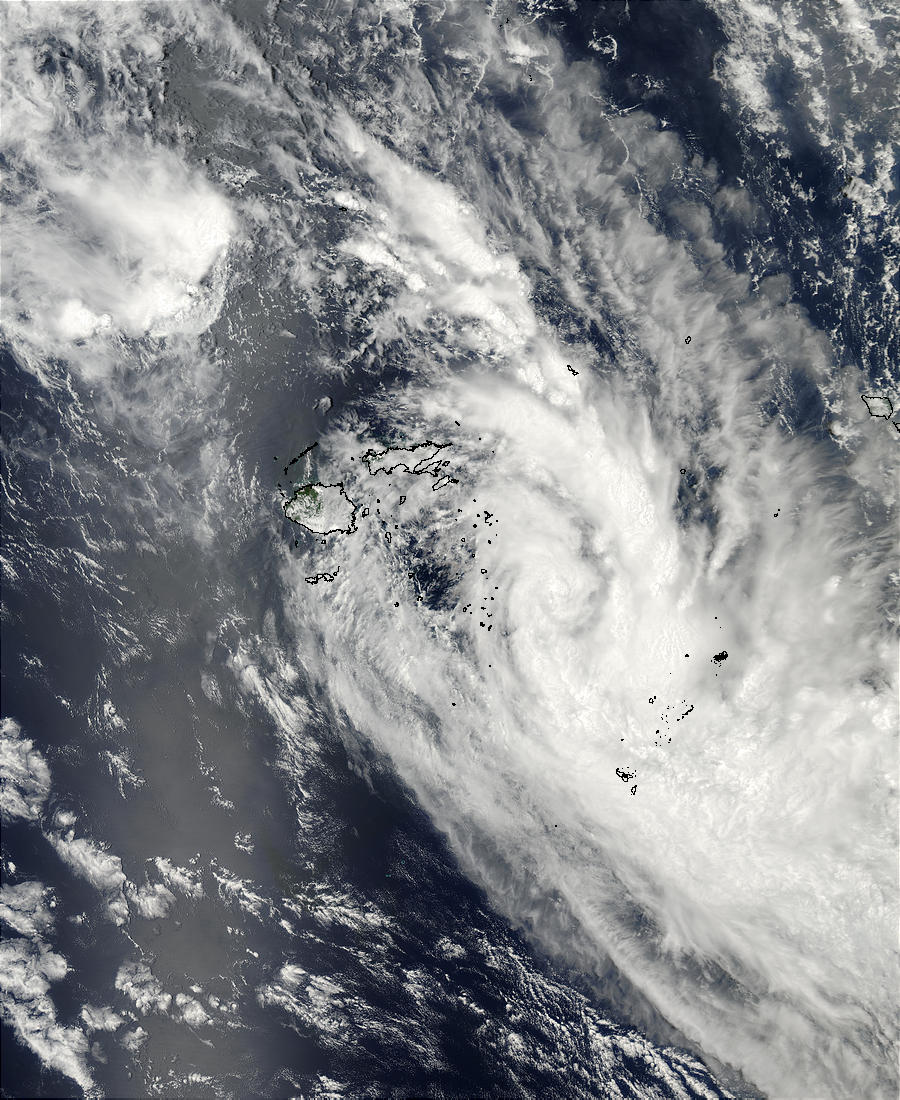 Tropical Cyclone Cilla (13P), east of the Fiji Islands, Pacific Ocean - related image preview