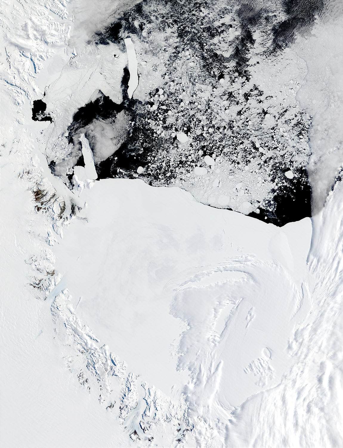 Ross Ice Shelf and Ross Sea, Antarctica - related image preview