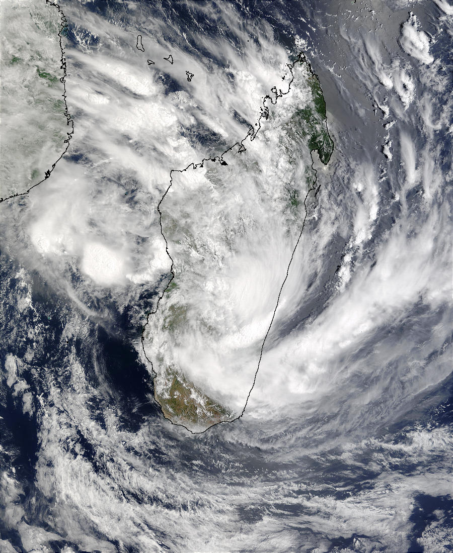 Tropical Cyclone Fari (11S) over Madagascar - related image preview