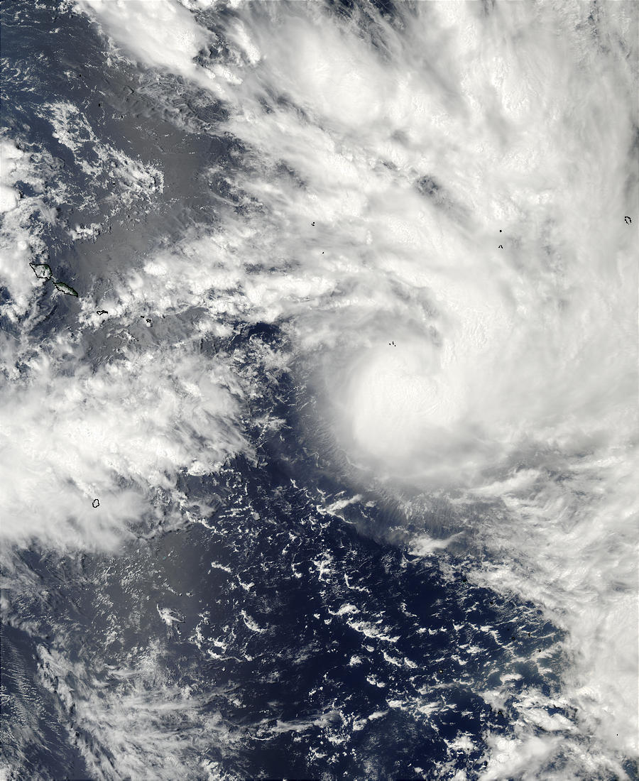 Tropical Cyclone Dovi (15P) east of Somoa, Pacific Ocean - related image preview