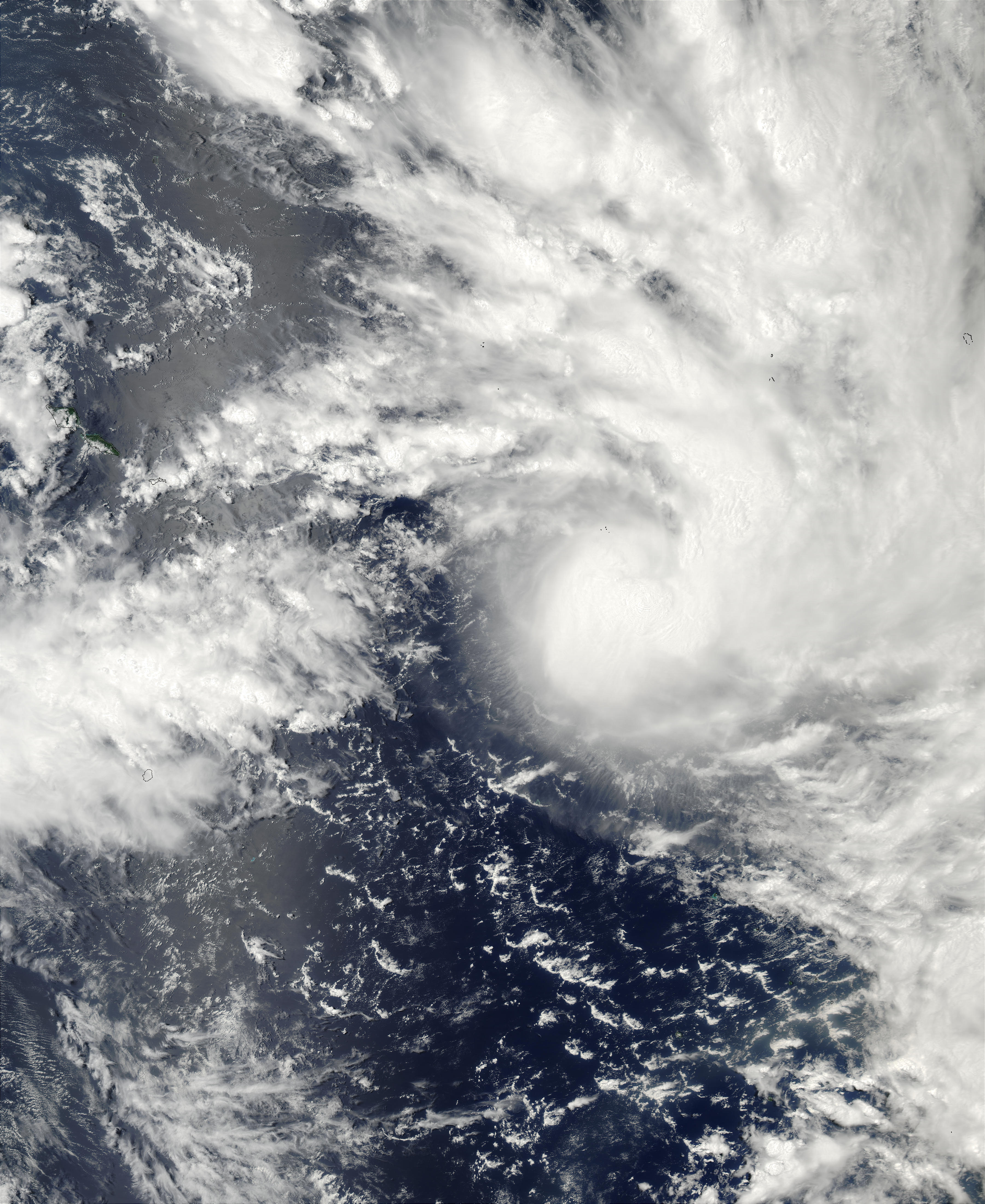 Tropical Cyclone Dovi (15P) east of Somoa, Pacific Ocean - related image preview