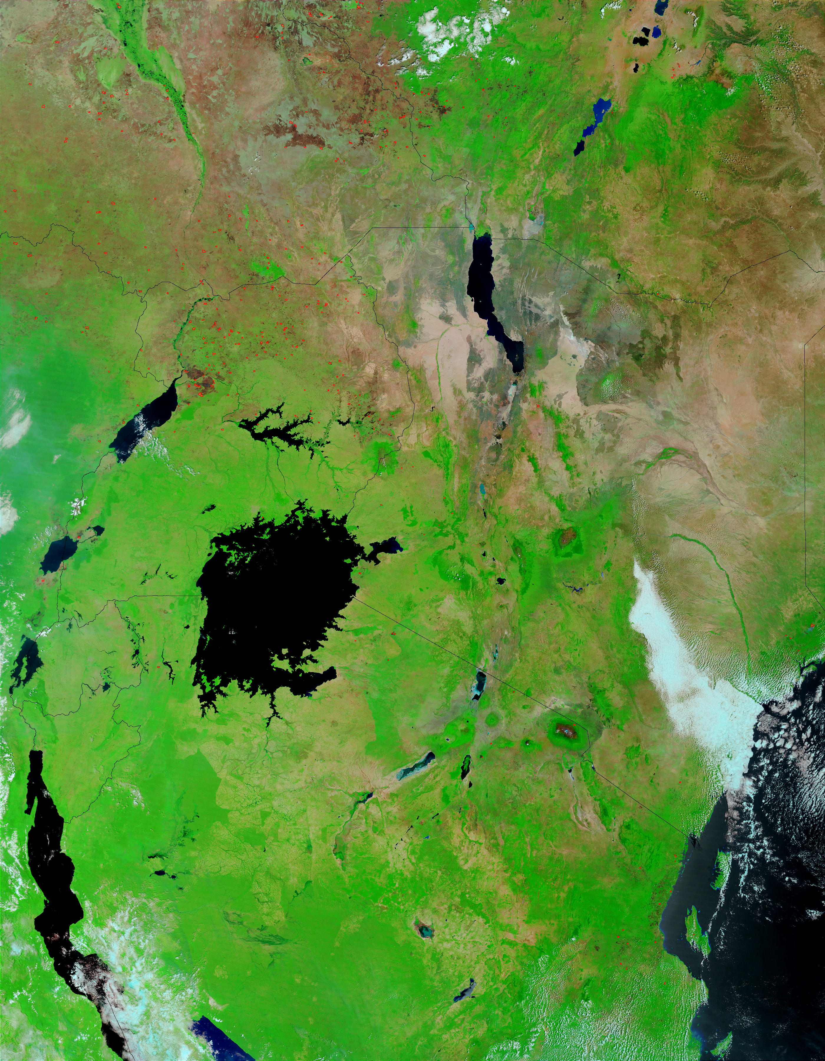 Fires in Eastern Africa - related image preview
