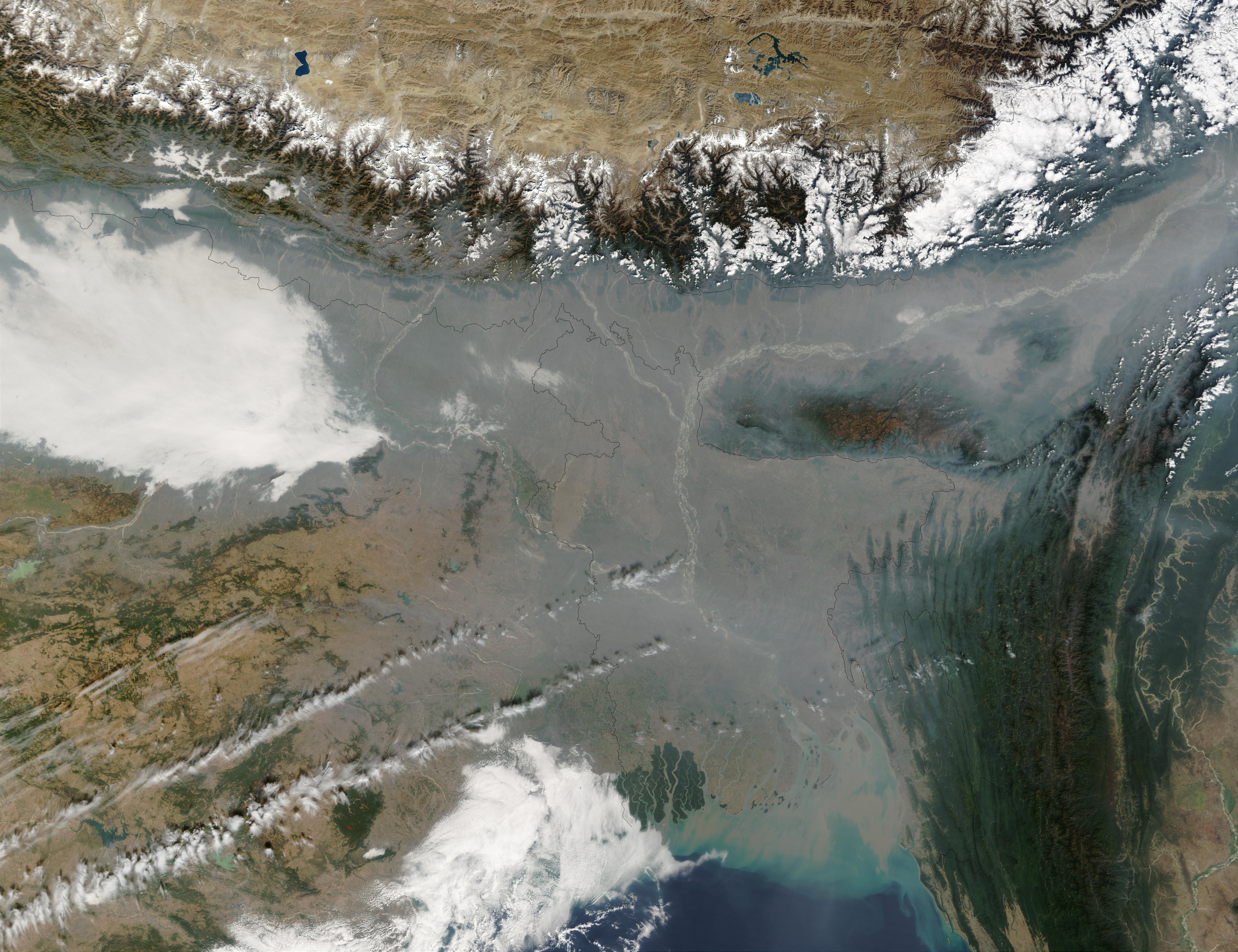 Pollution in Bangladesh and Northern India - related image preview