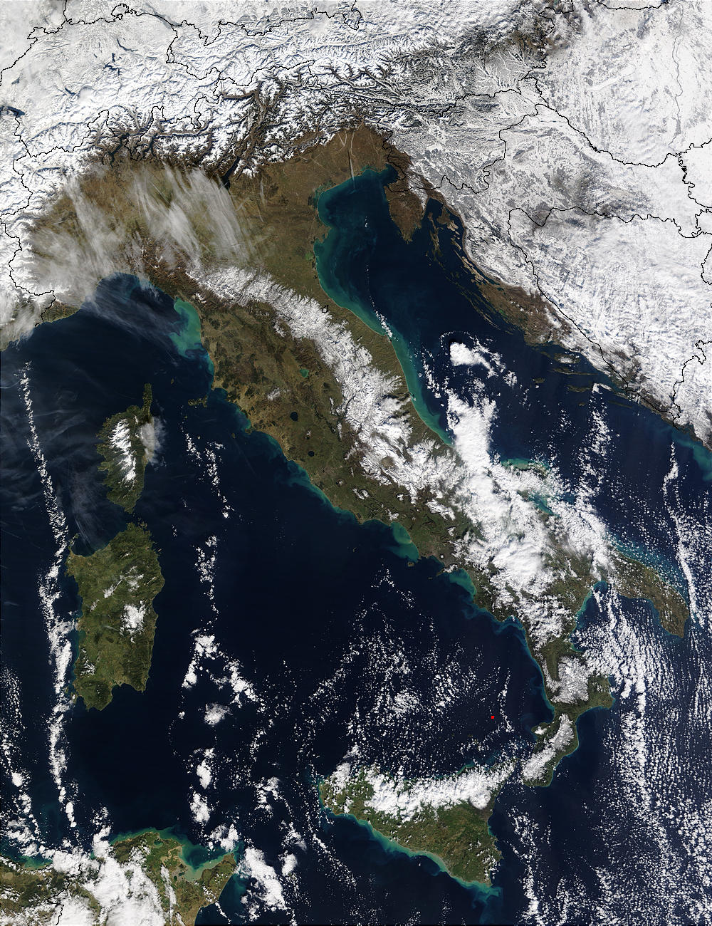 Snow in Italy and Sicily - related image preview