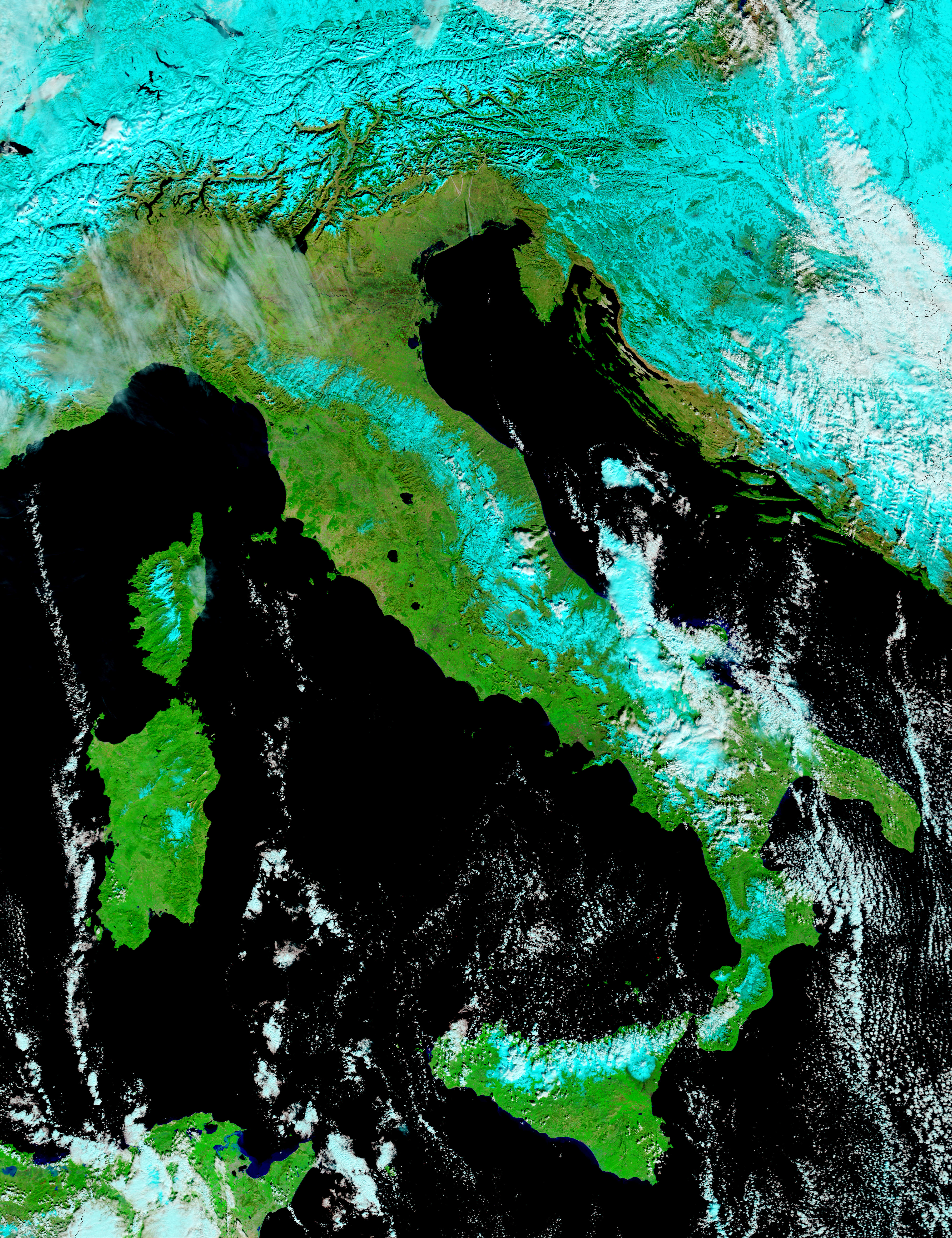 Snow in Italy and Sicily - related image preview