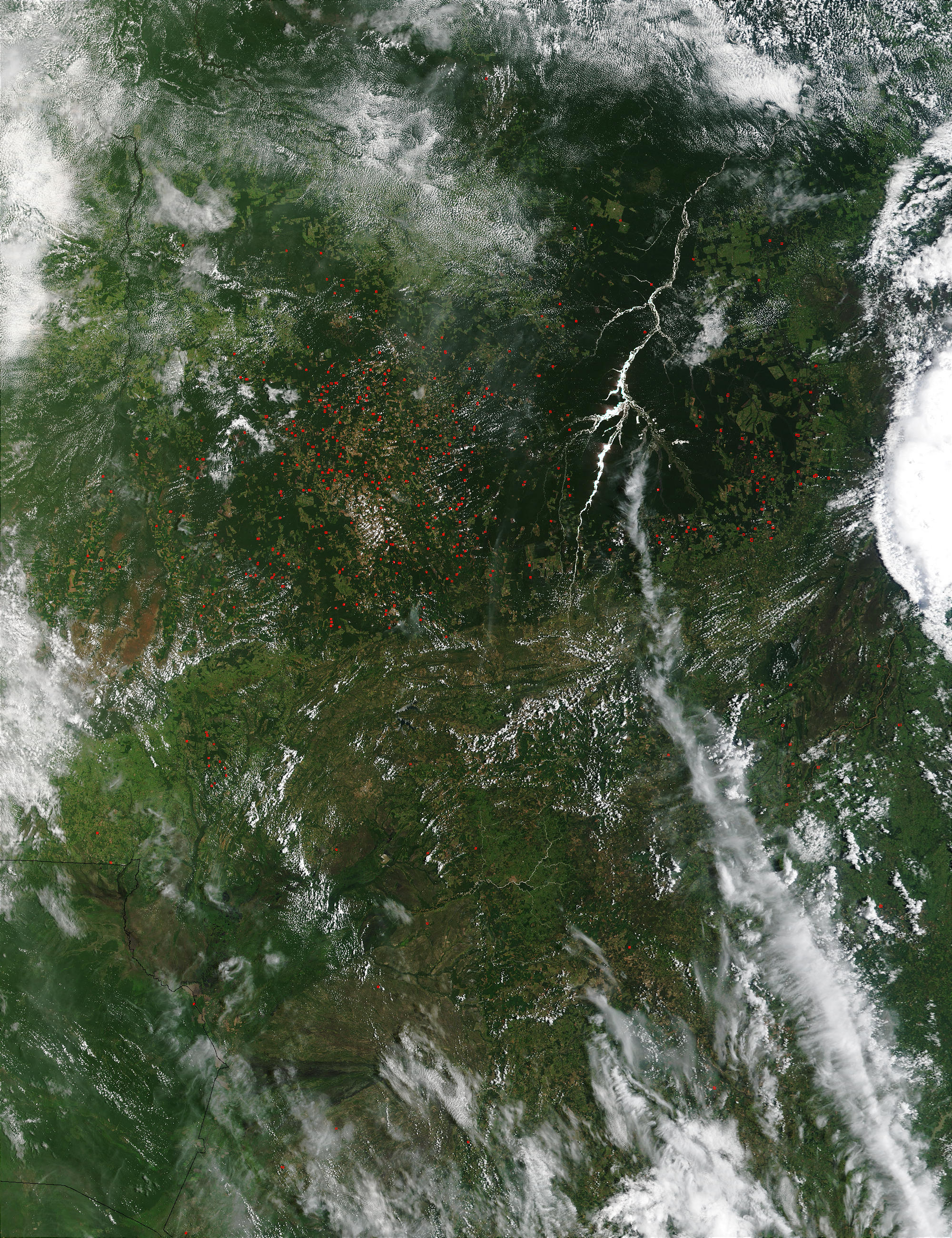 Fires in central Brazil - related image preview