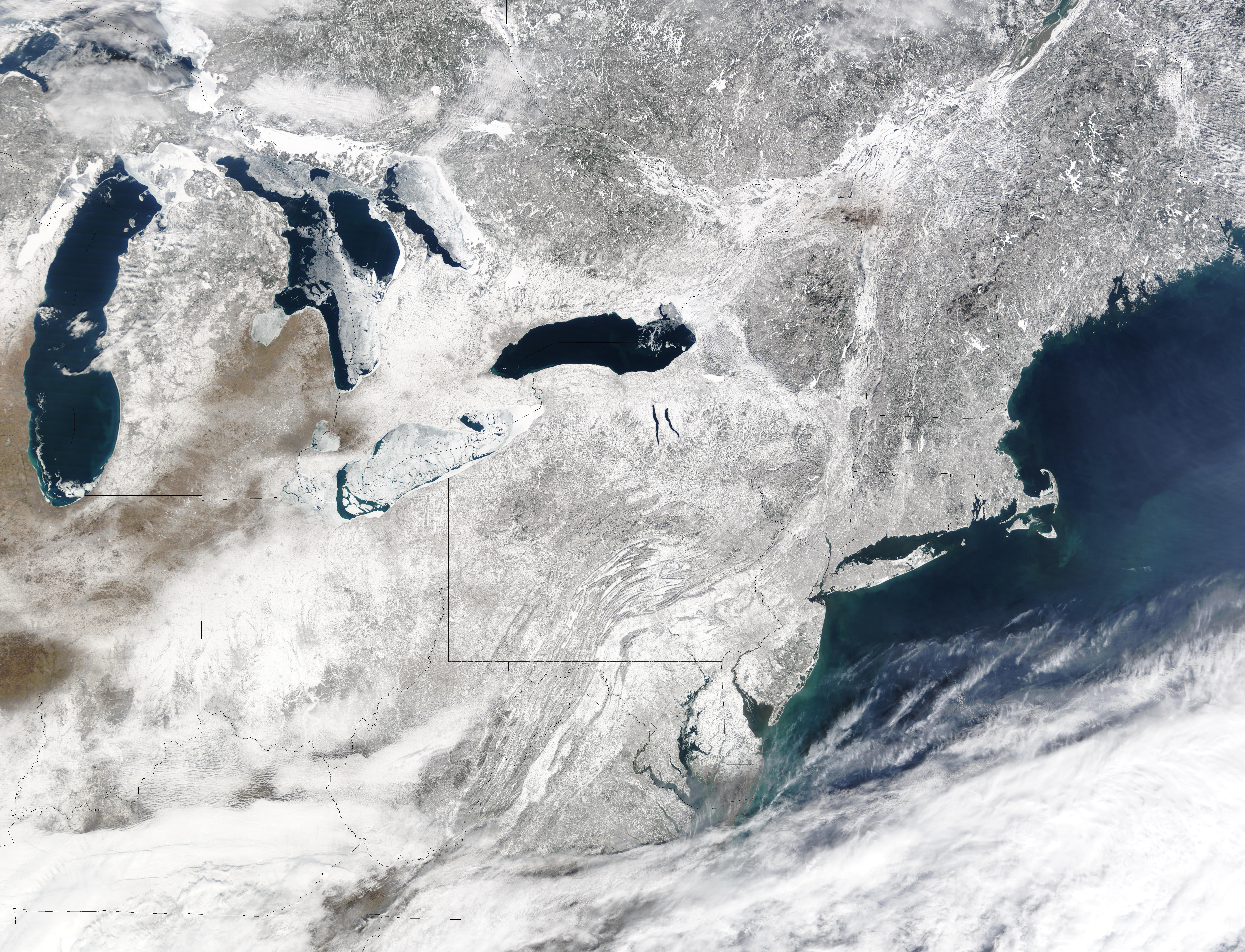 Snow across Northeast United States - related image preview